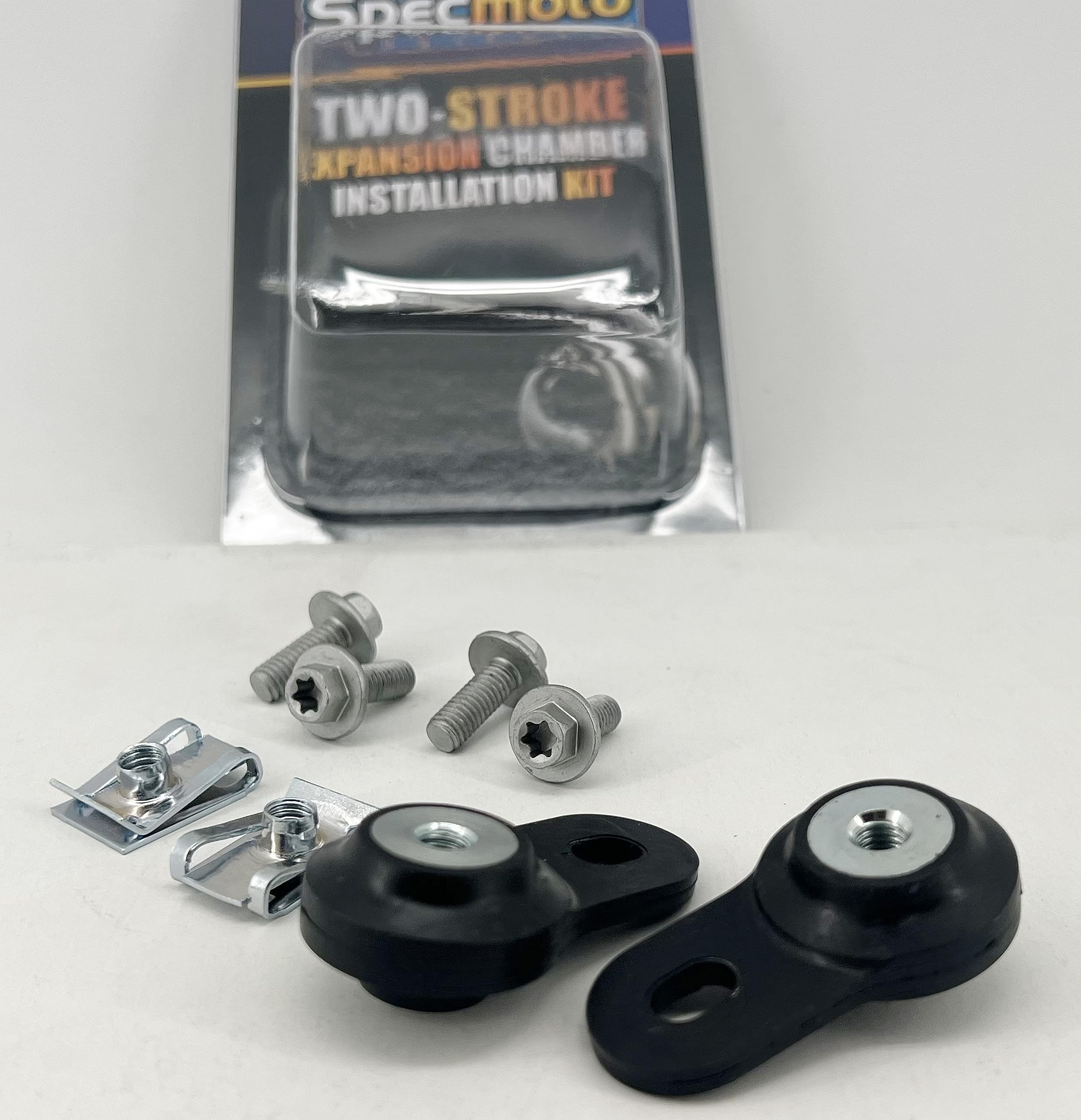 Specmoto Euro 2-Stroke Pipe Mount Kit For 50 - 300Cc Ktm, Husqvarna, Gasgas, & Beta. 50 65 85 125 200 250 300 # 50305012000 & 28-91943-000