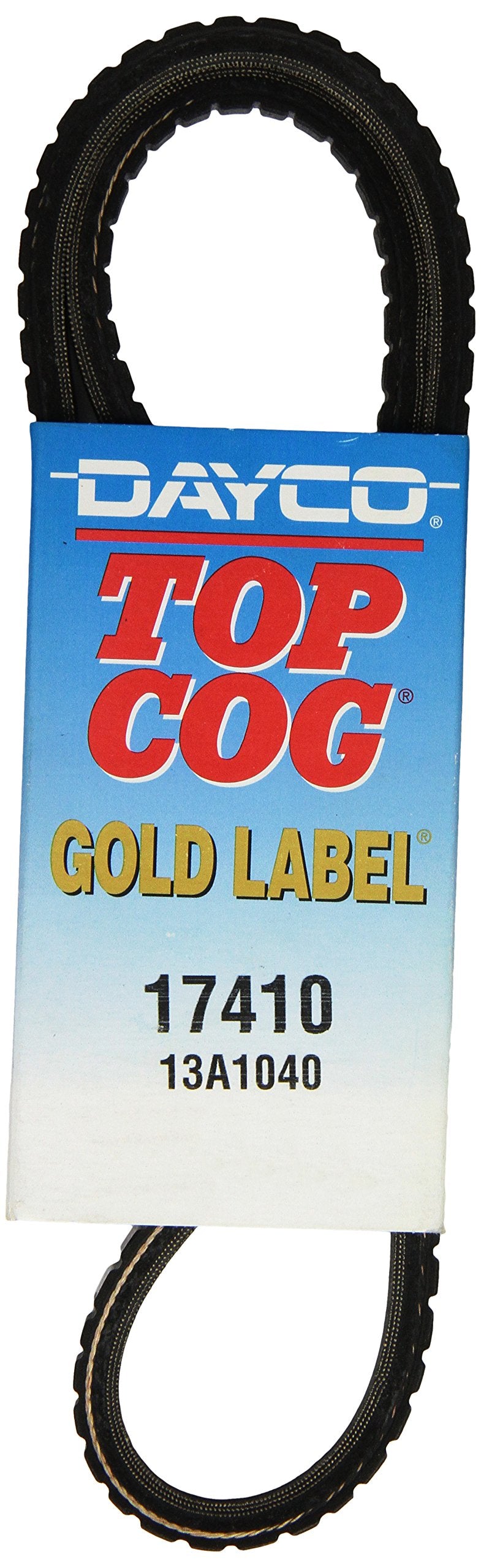 Dayco 17410 Accessory Drive Belt, Black