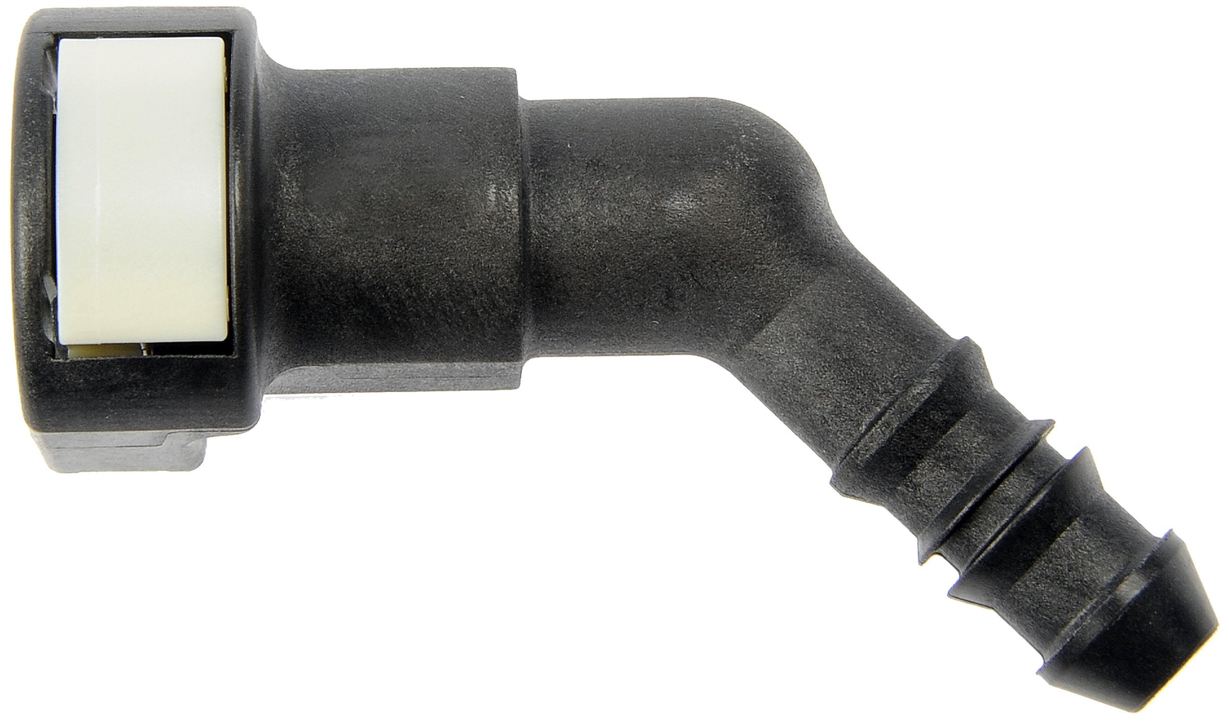 Dorman 800-122 Fuel Line Retaining Clip 5/16 In. Steel To 5/16 In. Nylon With 45 Degree Bend, 2 Pack
