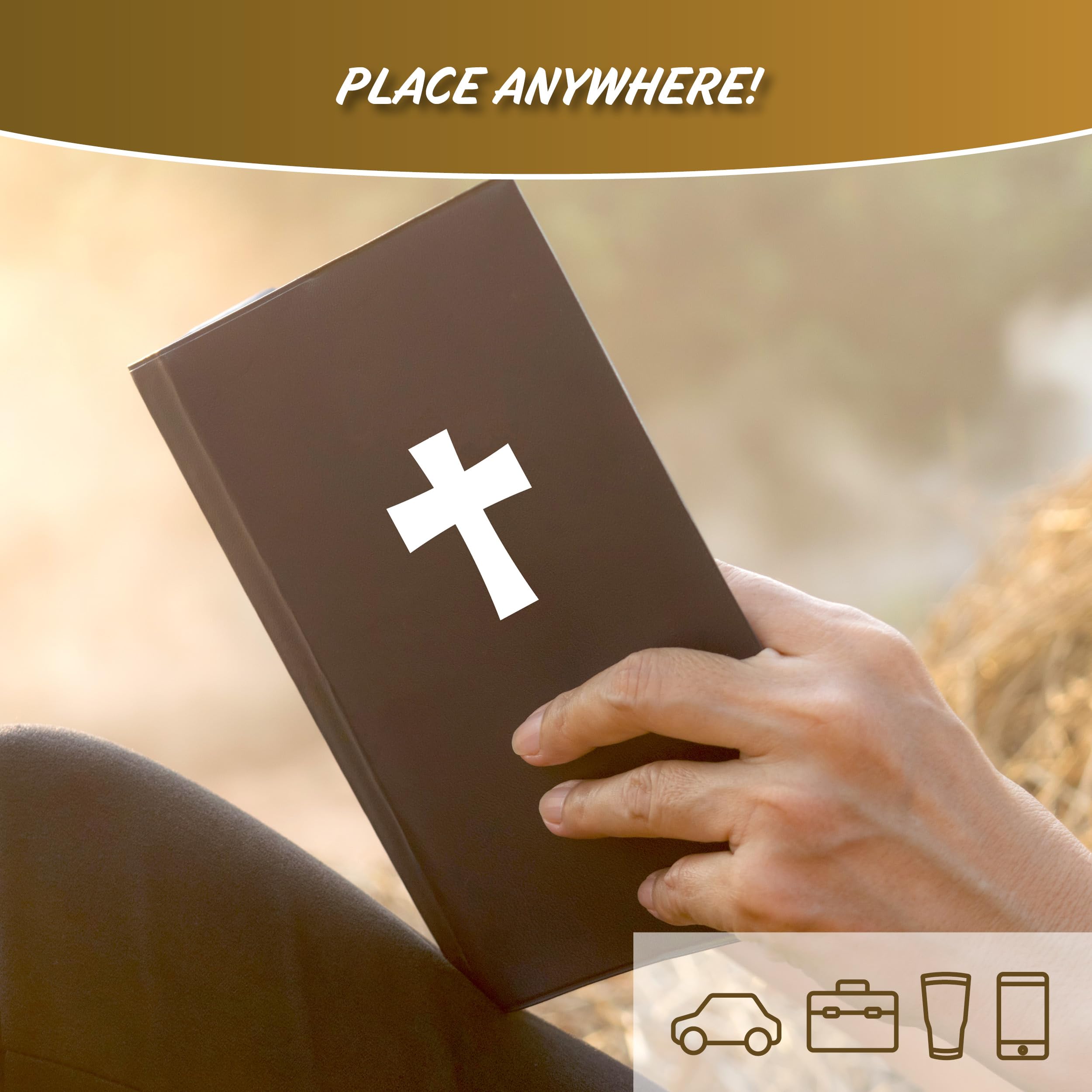 Decalcomania Christian Crosses Decals - Stickers For Car Or Truck Window- Cross Car Sticker And Christian Cross Stickers