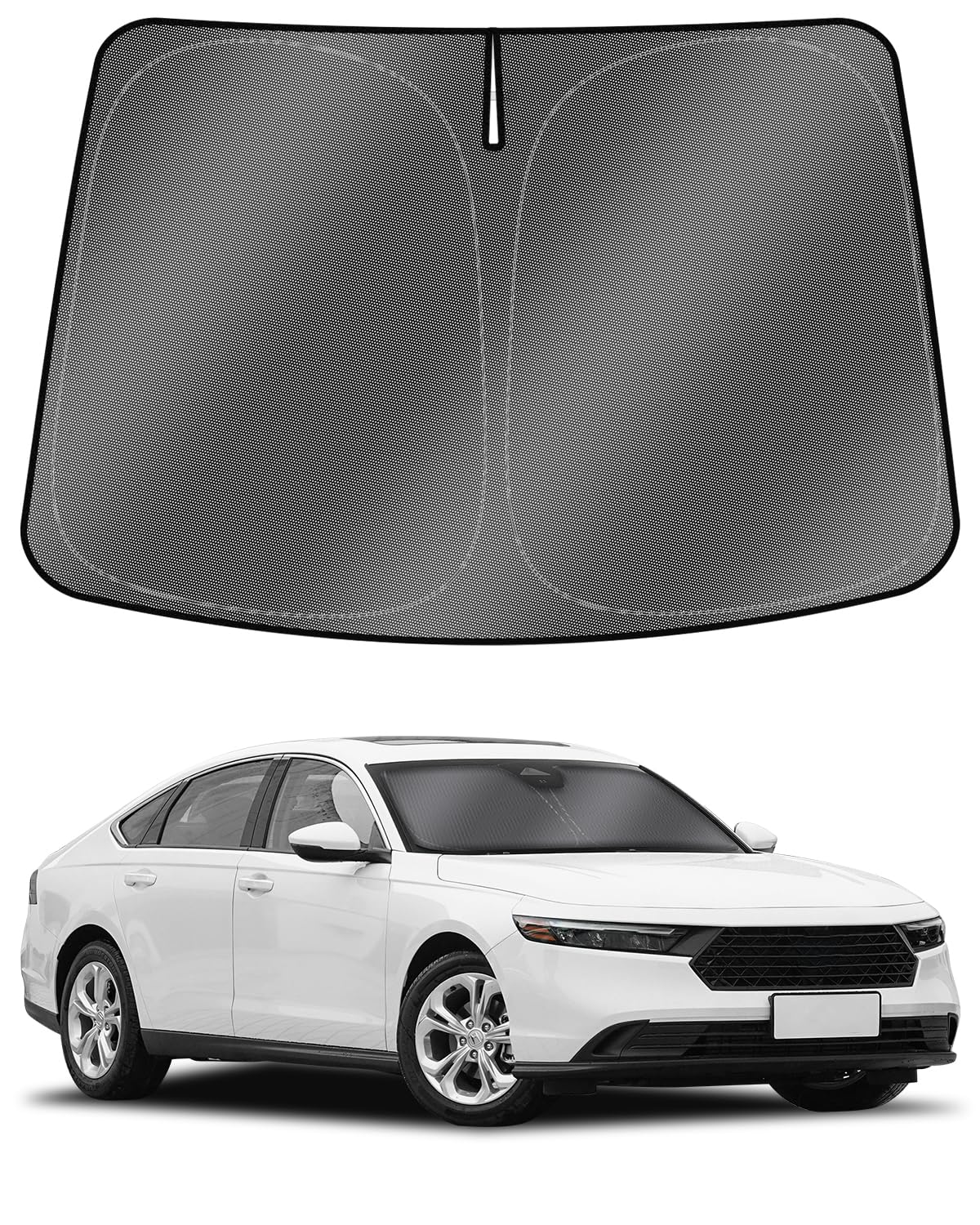 Mixsuper Liner Windshield Sunshades For Honda Accord 2025 2024 2023, Windshield Sun Shade For Accord Accessories Front Window Su