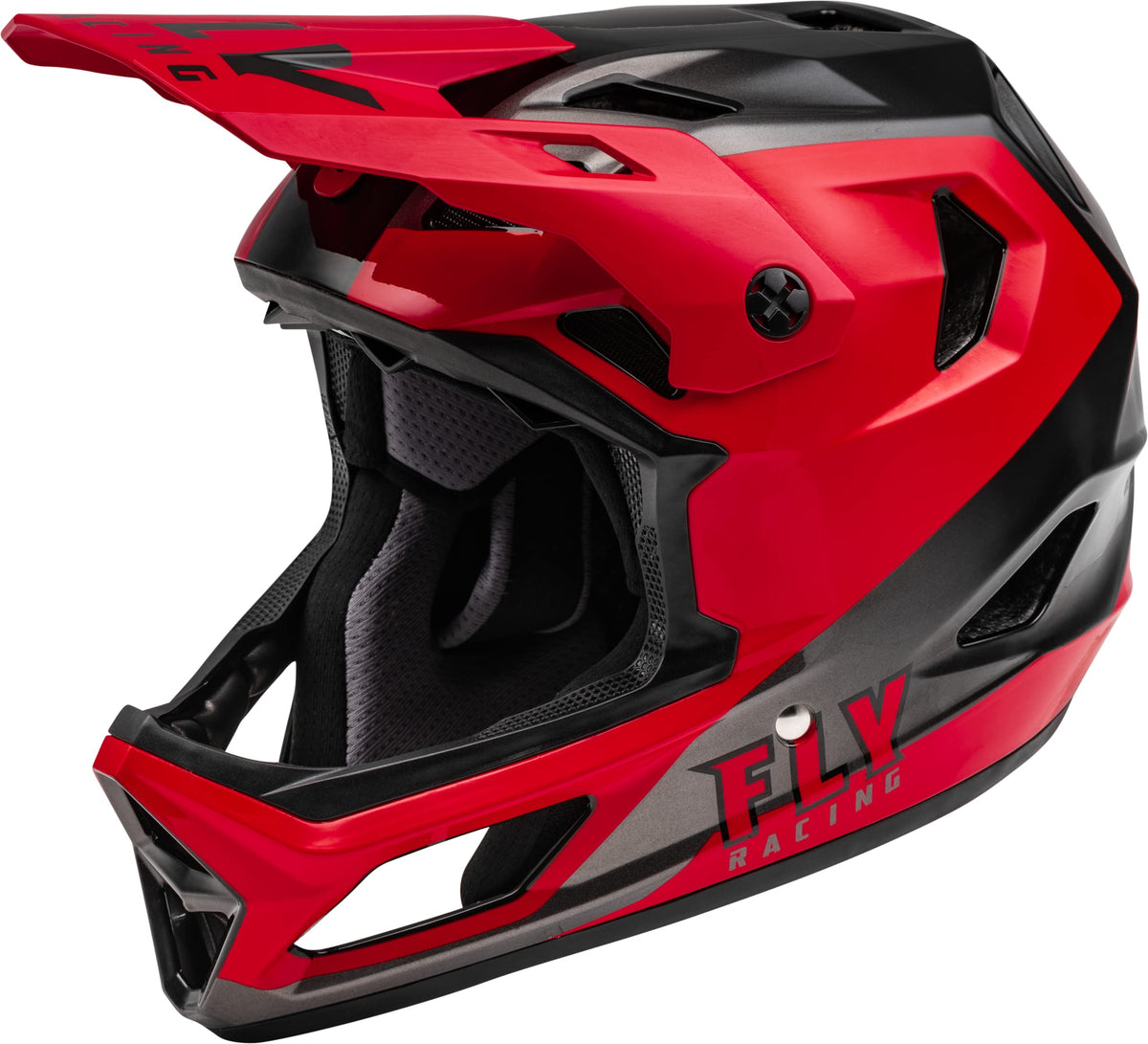 Fly Racing Youth Rayce Cycling Helmet (Red/Black, Youth Small)