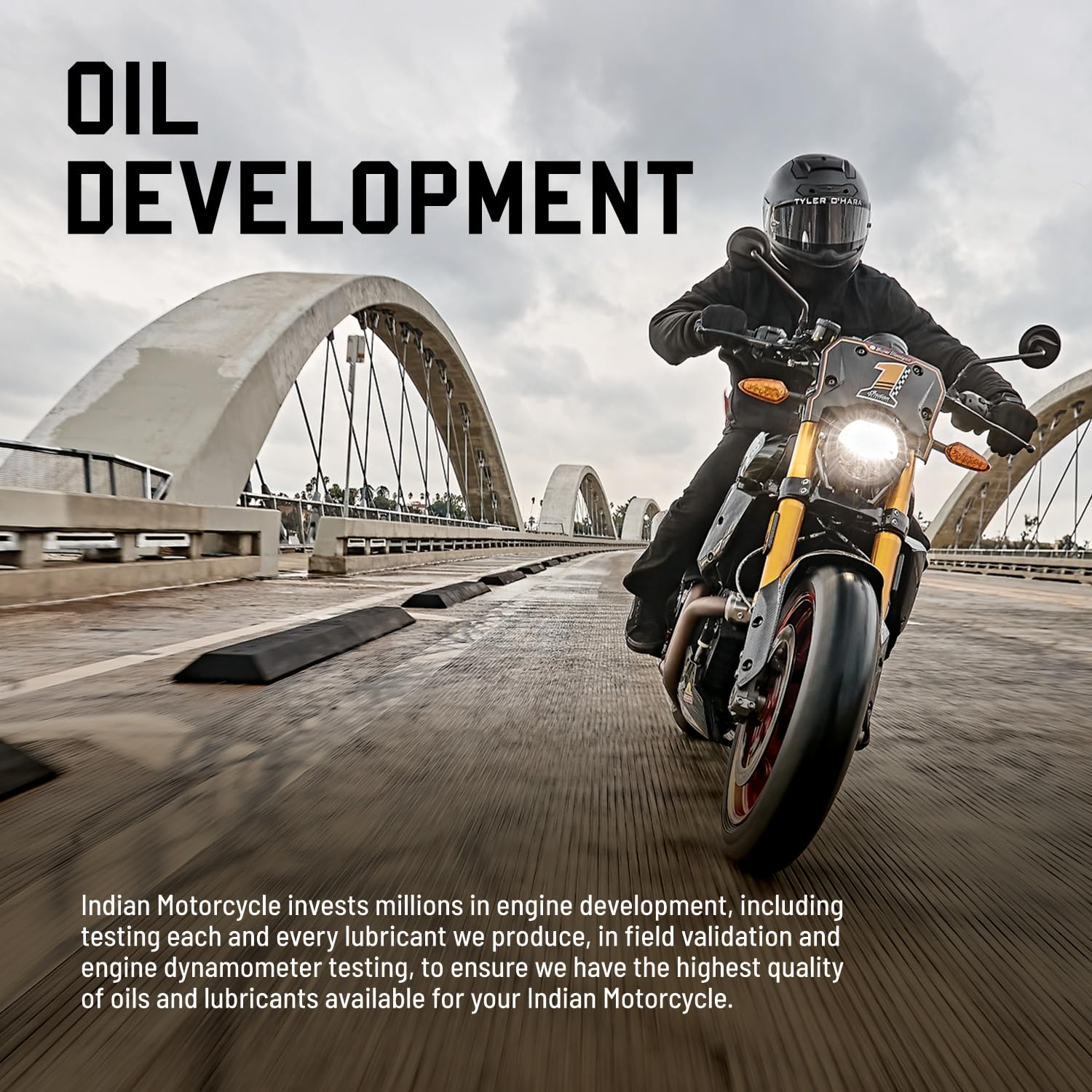 Indian Motorcycle Oil Change Kit for Chieftain, Roadmaster, Chief, Springfield Models With Thunderstroke 111 & 116 Engines, 6 Qu