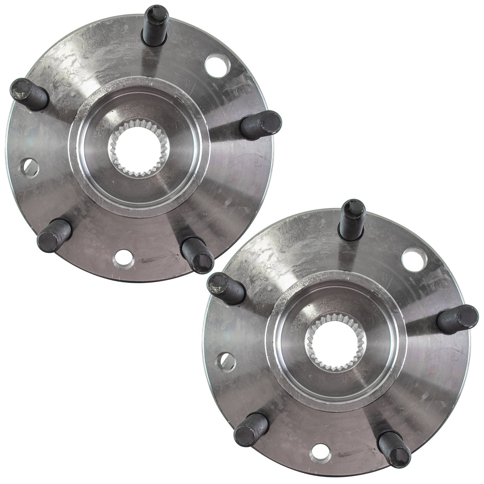Trq Front Wheel Hubs & Bearings Pair Set Of 2 For Chevy Gmc Olds 4Wd 4X4