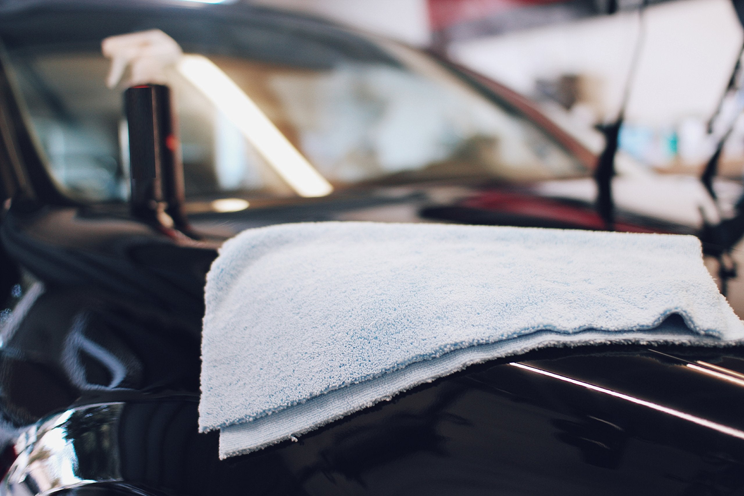 Autofiber Zeroedge Detailing Towel (Pack Of 5) Edgeless Microfiber Polishing, Buffing, Window, Glass, Waterless, Rinseless, Car