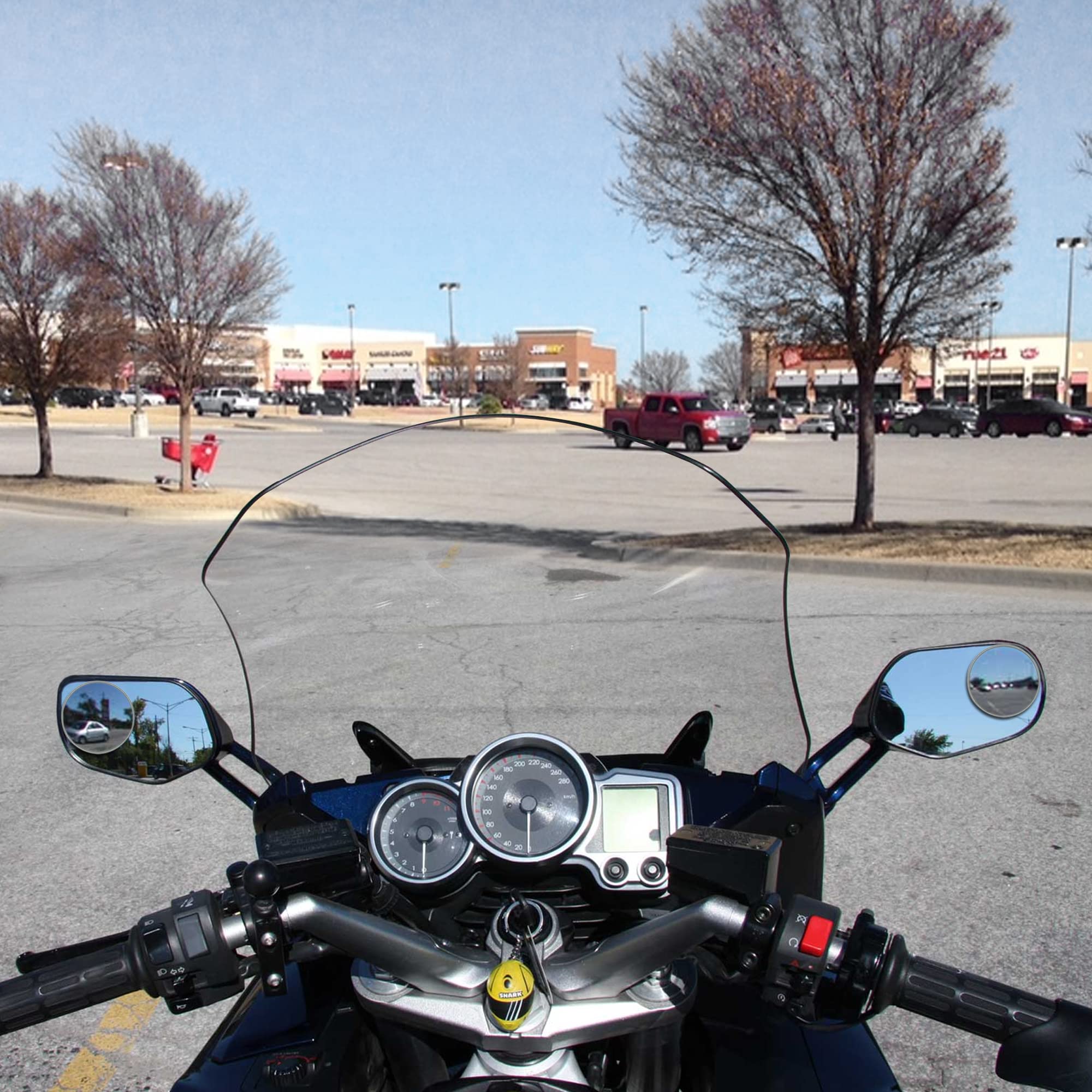 Blind Spot Mirror - 4 Pack 2'' Blind Spot Mirrors For Cars - Rust Resistant Aluminum - New Larger 2 Inch Rear View Blind Spot Mi