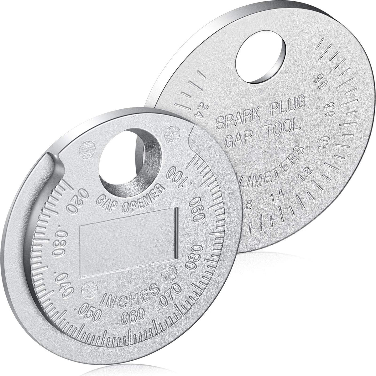 Weewooday Spark Plug Tool Spark Plug Gauge Measuring Tool Wire Spark Plug Gauge Tool Scaled From 0.020 To 0.100 Inch (1)