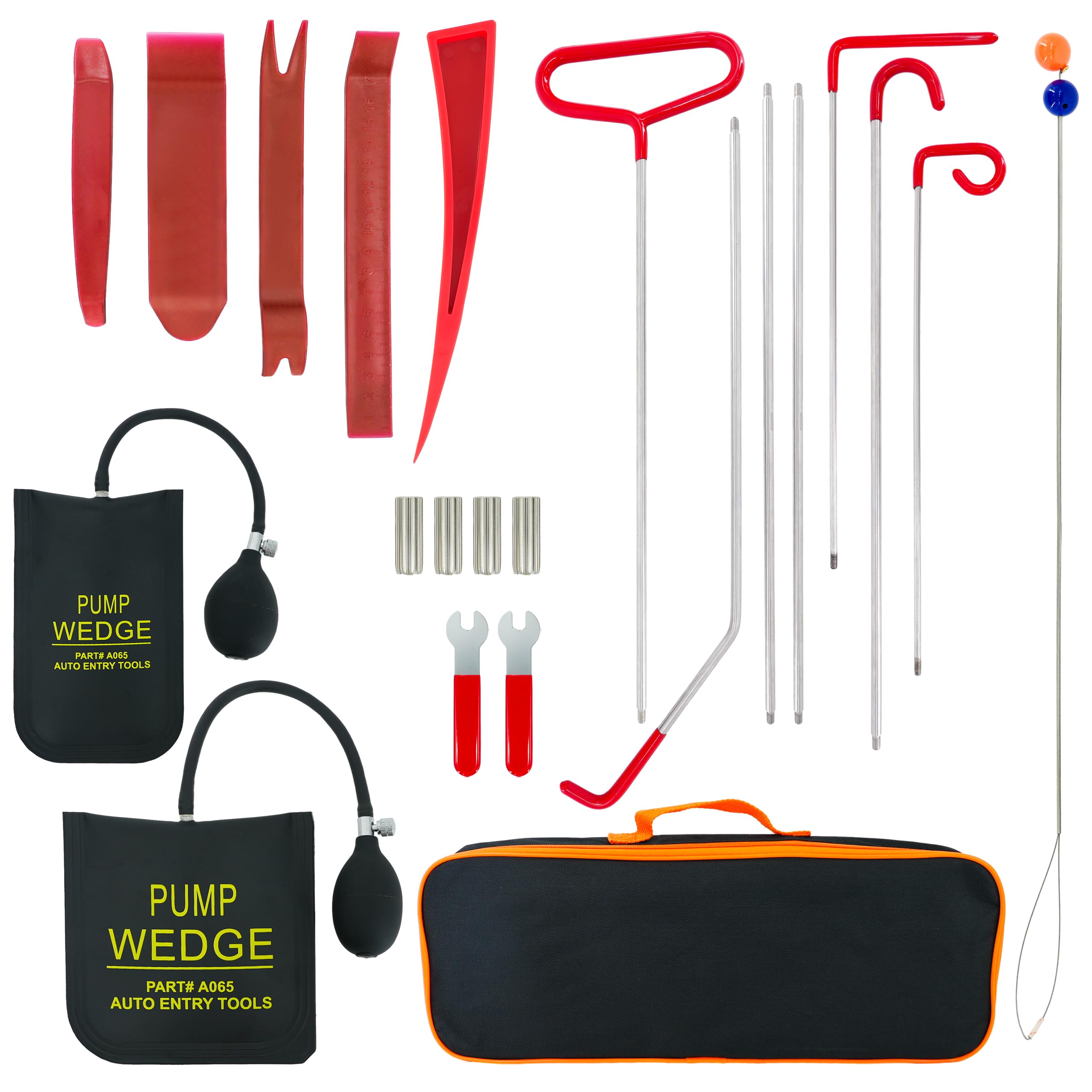 KDO 22Pce Car Repair Tool Kit,Portable Emergency Tool with Carrying Bag
