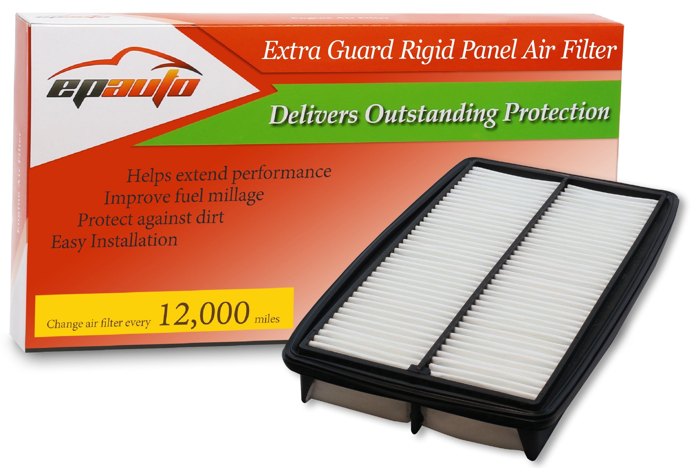 Epauto Gp013 (Ca10013) Rigid Panel Engine Air Filter