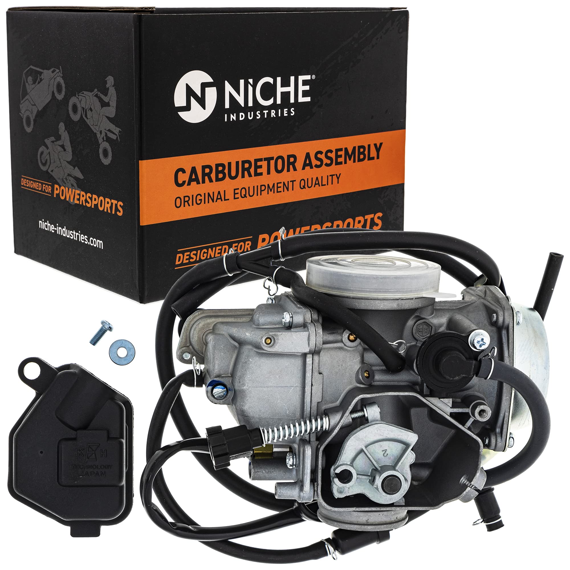 Niche Carburetor For 2004-2006 Honda Rancher 350 Trx350Fe Trx350Fm Trx350Te Trx350Tm 16100-Hn5-M41 Atv