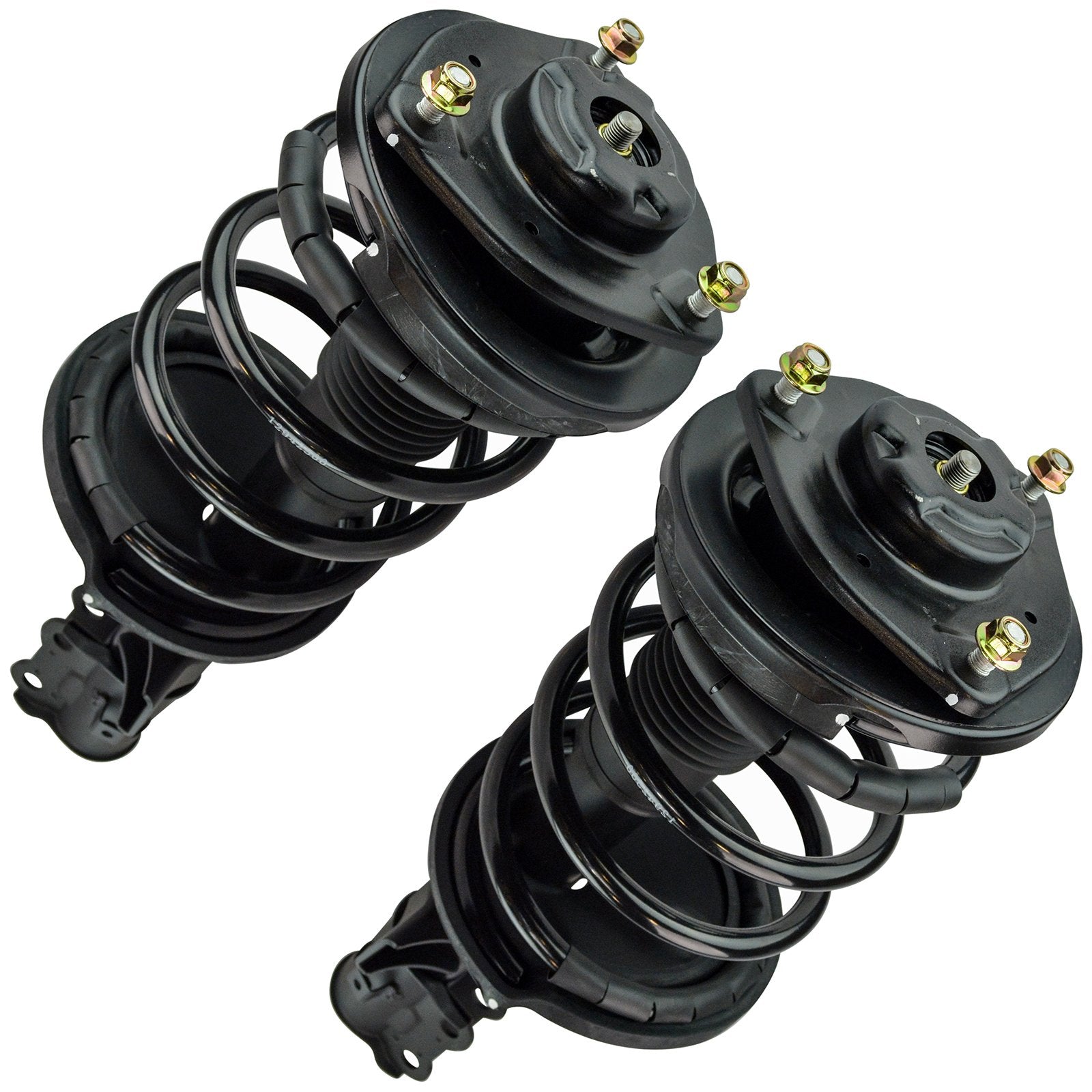 Trq Front Strut & Coil Spring Assembly Set Driver & Passenger Sides Compatible With 06-10 Kia Optima