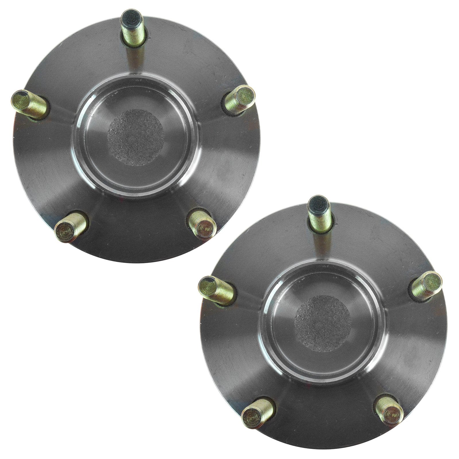 Trq Rear Wheel Hub Bearings Assembly Set Compatible With 2005 Mitsubishi Eclipse 2004-2008 Galant