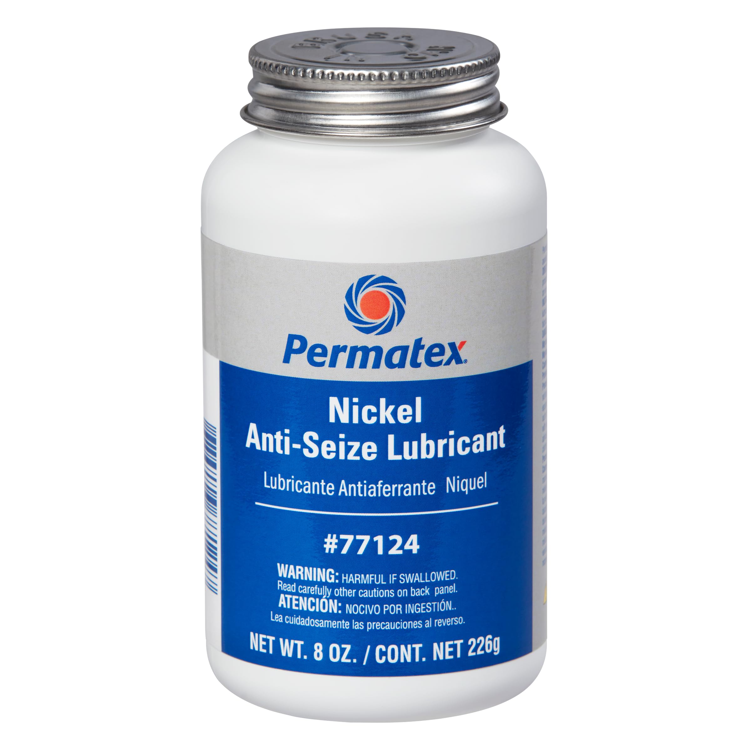 Permatex 77124 Nickel Anti-Seize Lubricant, 8 Oz., Pack Of 1
