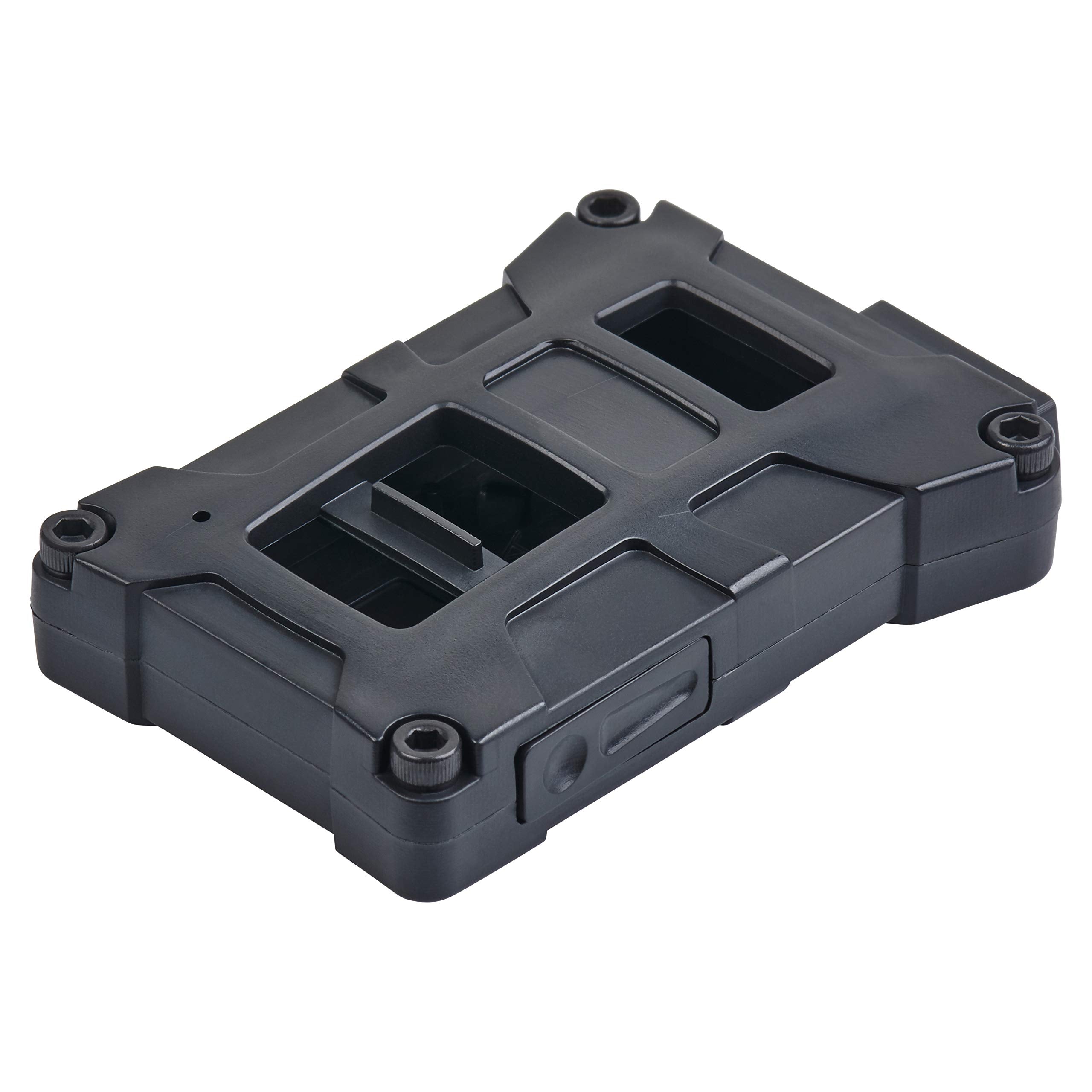 Ajt Design Replacement Key Fob Case For Toyota Tacoma, Tundra, 4Runner V1 - Custom Made In Usa (Color: Black)