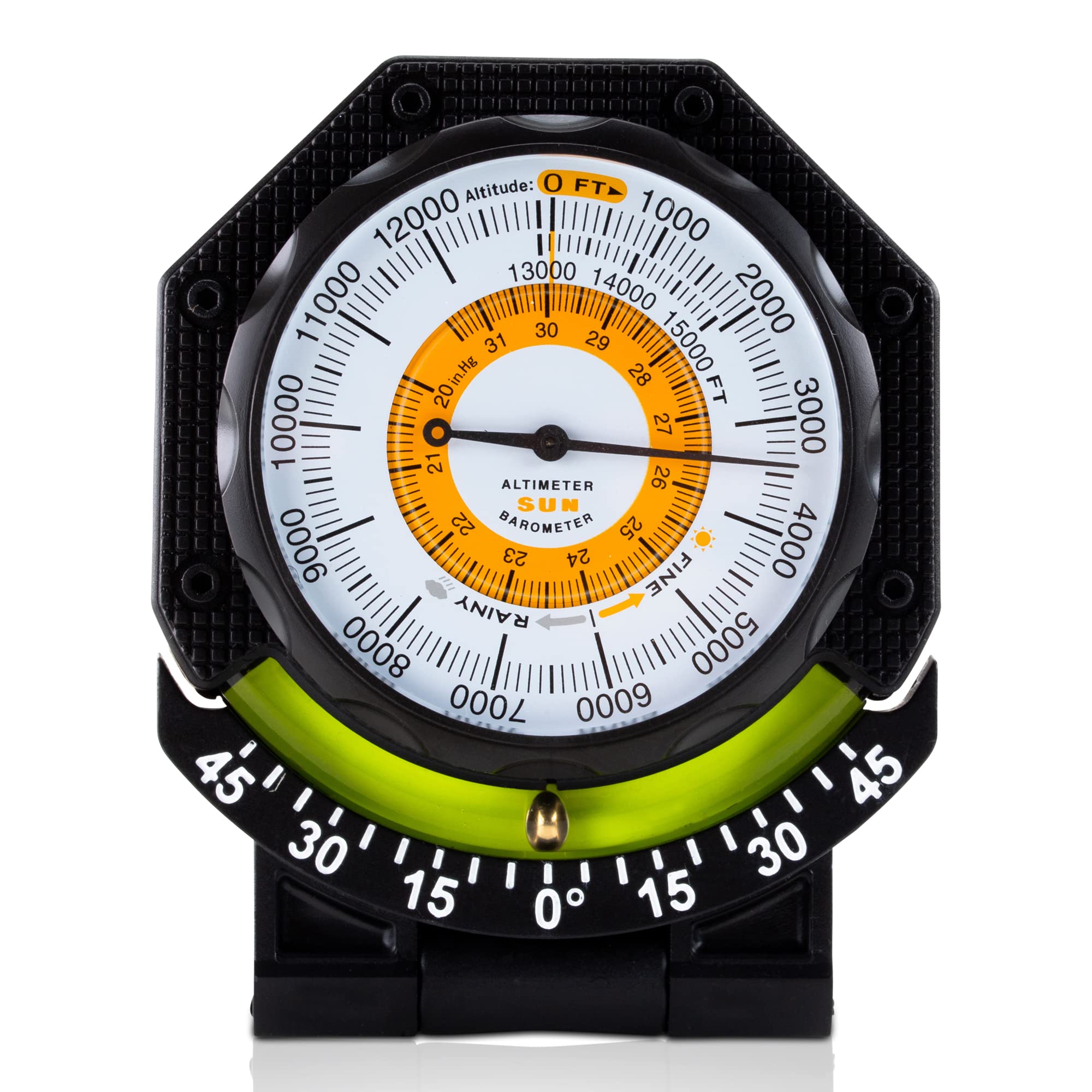 Sun Company Altitilt - Dashboard Altimeter Inclinometer For Off-Road Vehicles | Read Altitude, Barometric Pressure, And Tilt