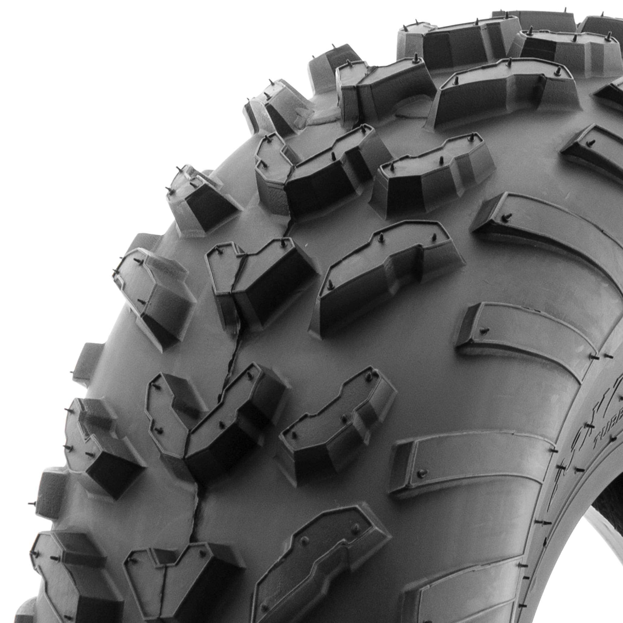 Pair of 2 SunF A007 23x7-10 ATV UTV Sport-Performance Tires, 6 PR, Tubeless