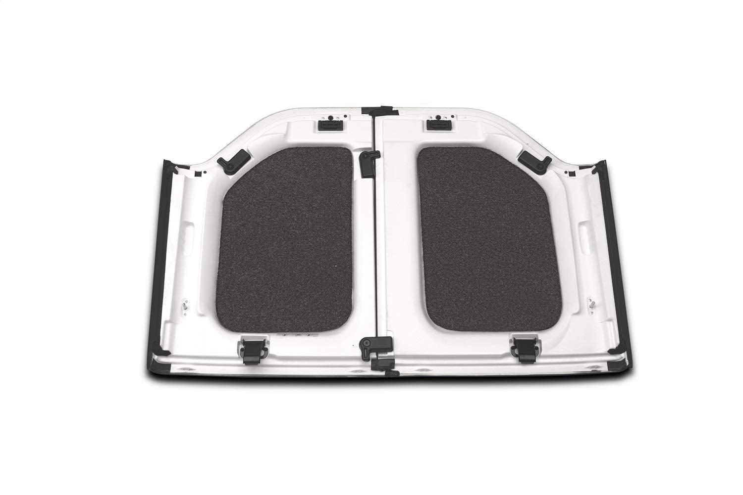 Bedrug - Jeep Headliner | 2011 - 2018 Jeep Wrangler Unltd Jk 4 Door, Custom Cut, Grey - 4 Pc. | Hljk114Drk