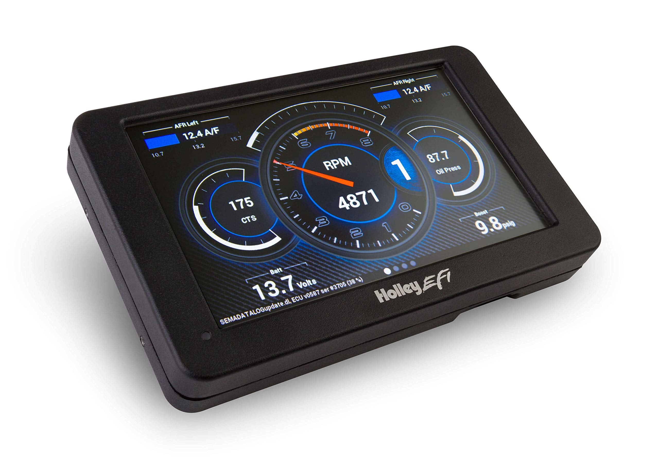 Holley Efi 553-106 Electronic Digital Dash - 7.5 Inch W X 4.625 Inch T