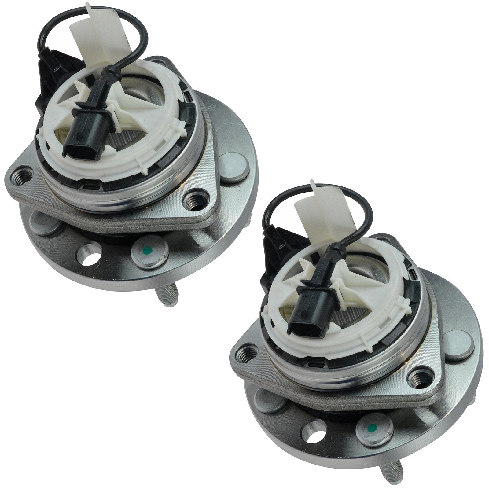 Trq Rear Wheel Hub Bearings Assembly Set Compatible With 2008-2014 Scion Xd