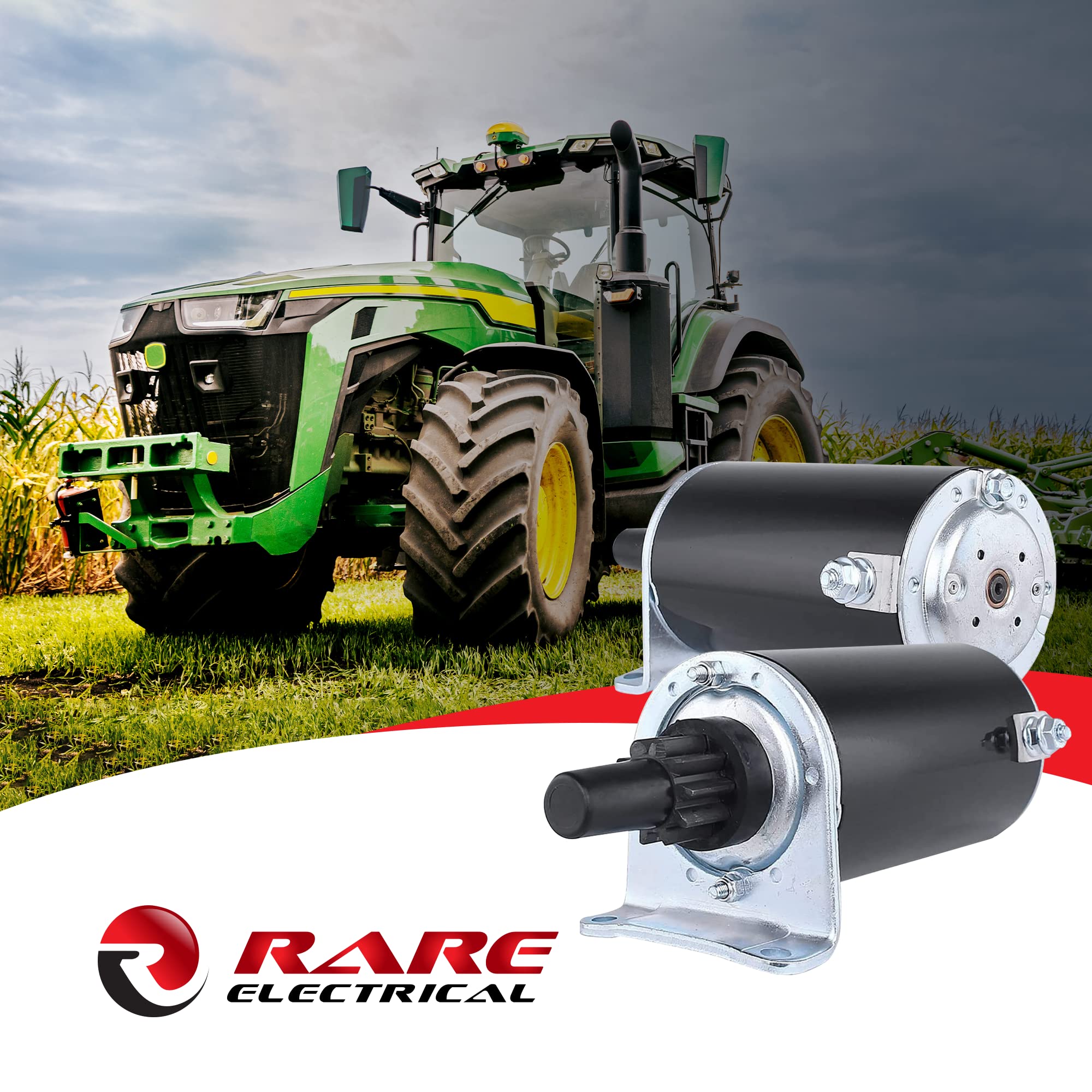 RAREELECTRICAL New Starter Compatible With Kawasaki Small Engines Various Models 15-23Hp By Part Numbers Am133369 21163-7001 Kaw