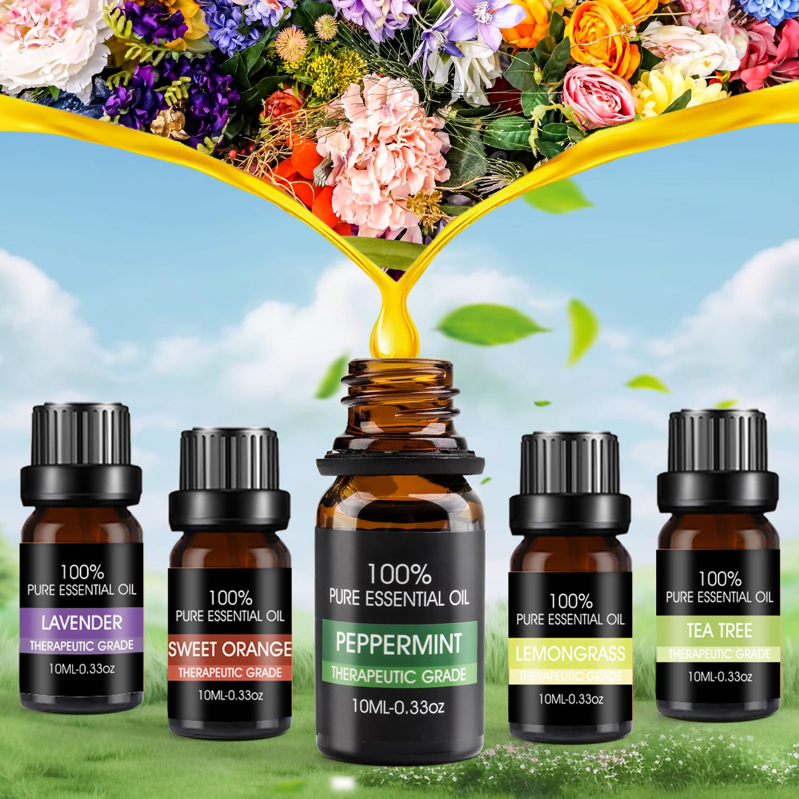 Ttstar Car Diffuser Vent Clip - 30Mm Aromatherapy Essential Oil Car Diffuser Vent Clips 3 Car Air Fresheners Vent Clips With 36