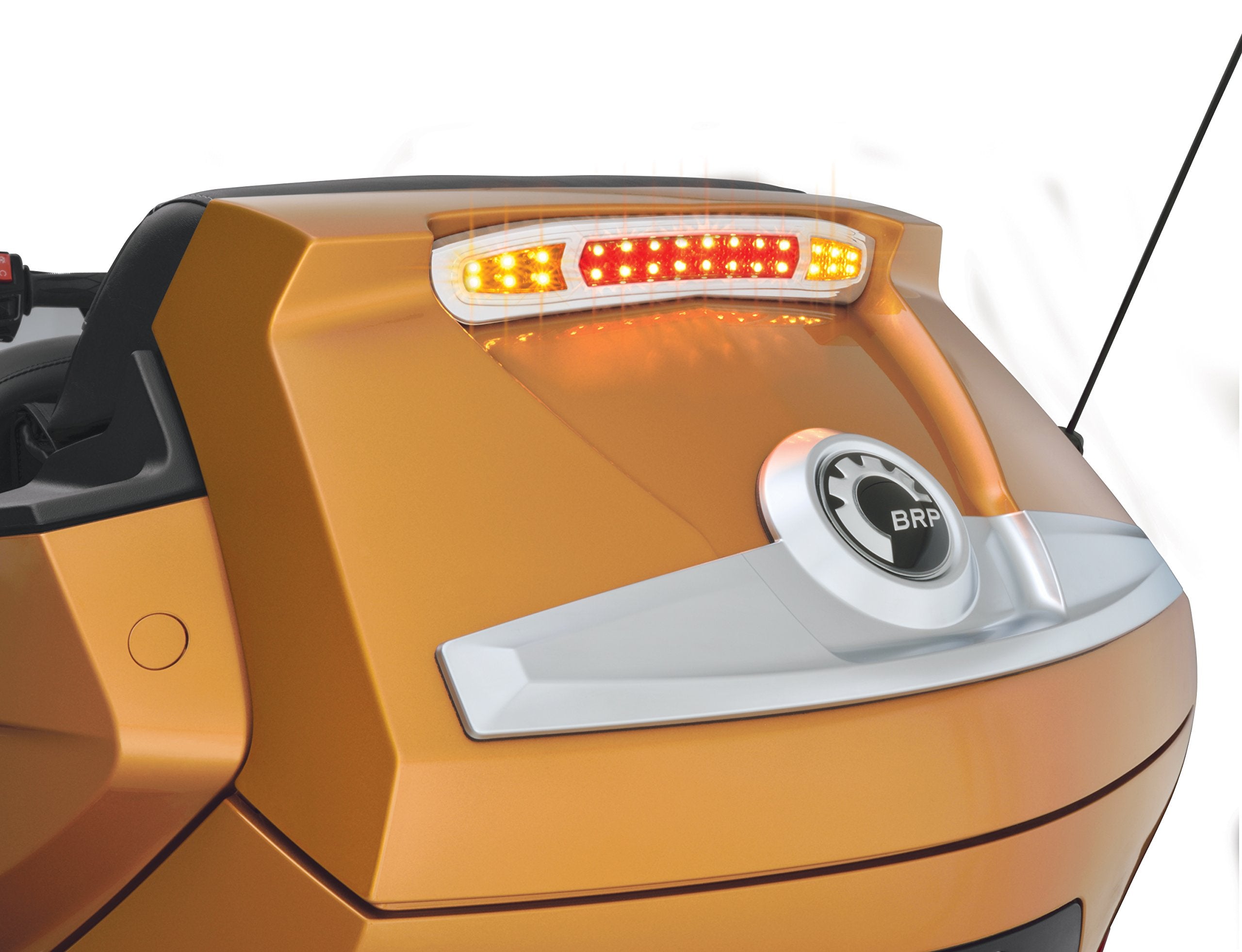 Show Chrome Accessories 41-172 Led Trunk Light For Can-Am Spyder Rt 2010-19, Black