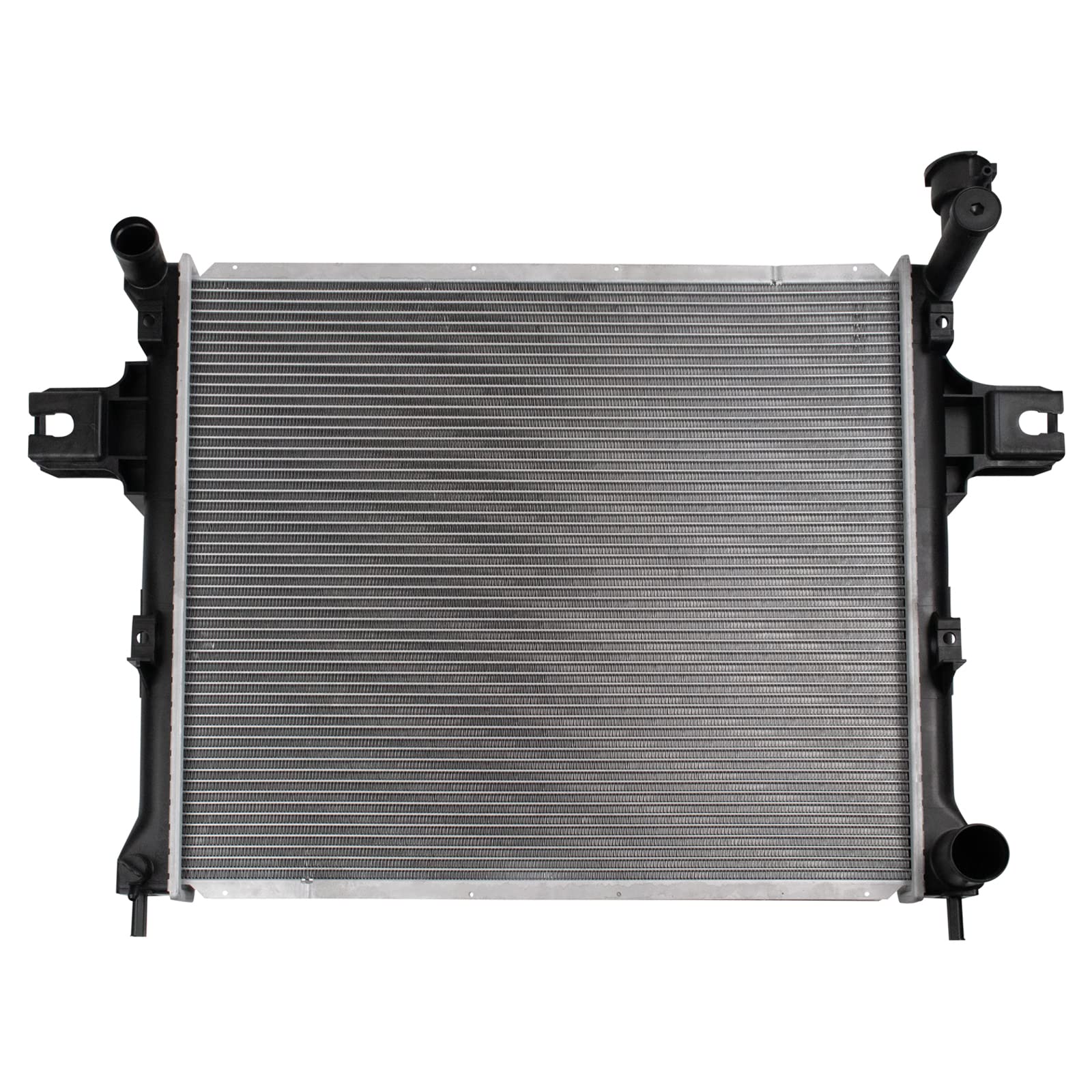 Trq Radiator Assembly Aluminum Core Compatible With 06-10 Jeep Commander 05-10 Grand Cherokee Ch3010328 Cu2840