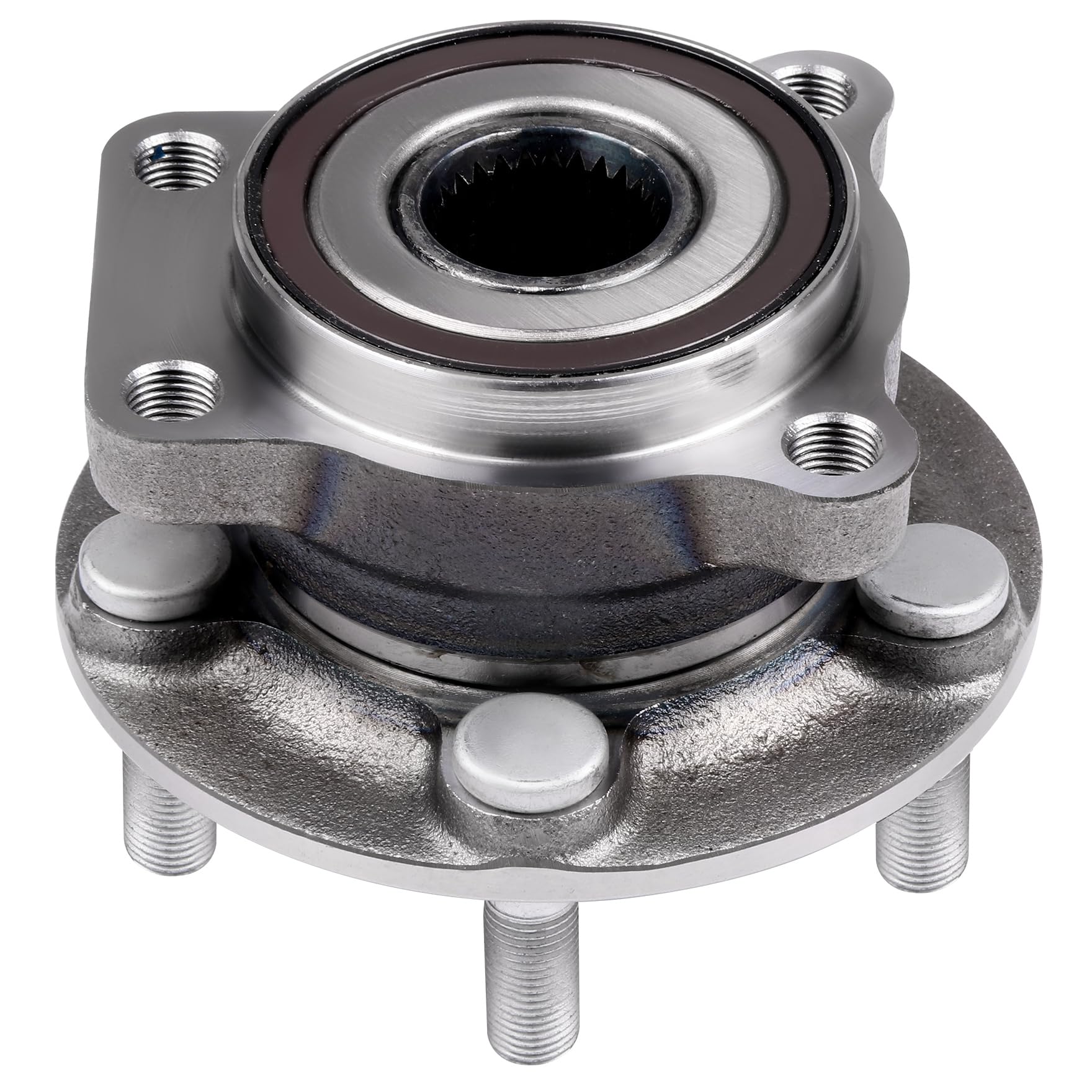 ECCPP Front Wheel Hub Bearing Assembly 5 Lugs w/ABS for 05-09 Subaru Compatible with 513220
