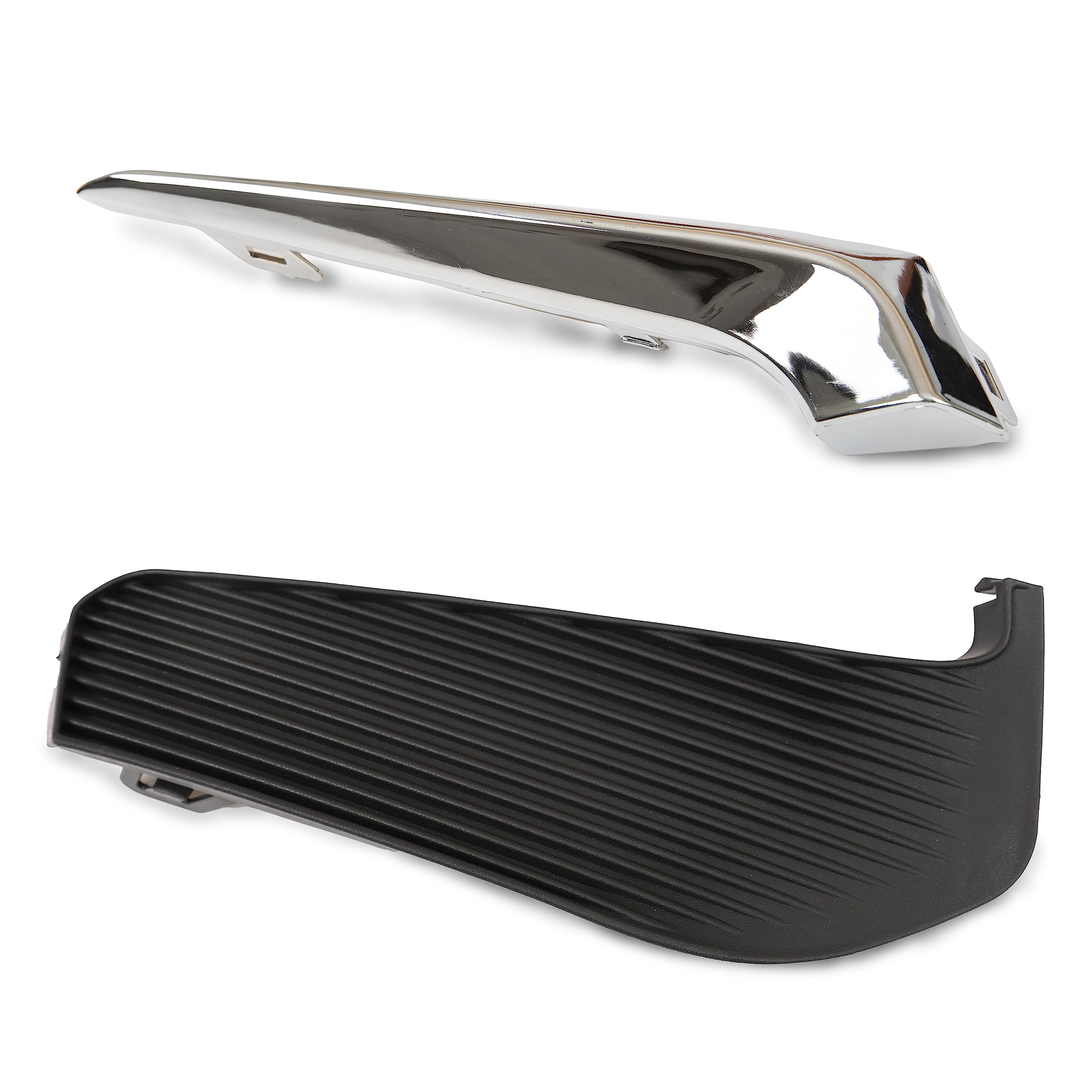 BXZ Front Fog light Bezel Bumper Insert Outer Grille Chrome Trim RH Right Passenger For Chevy Malibu 2016 2017 2018