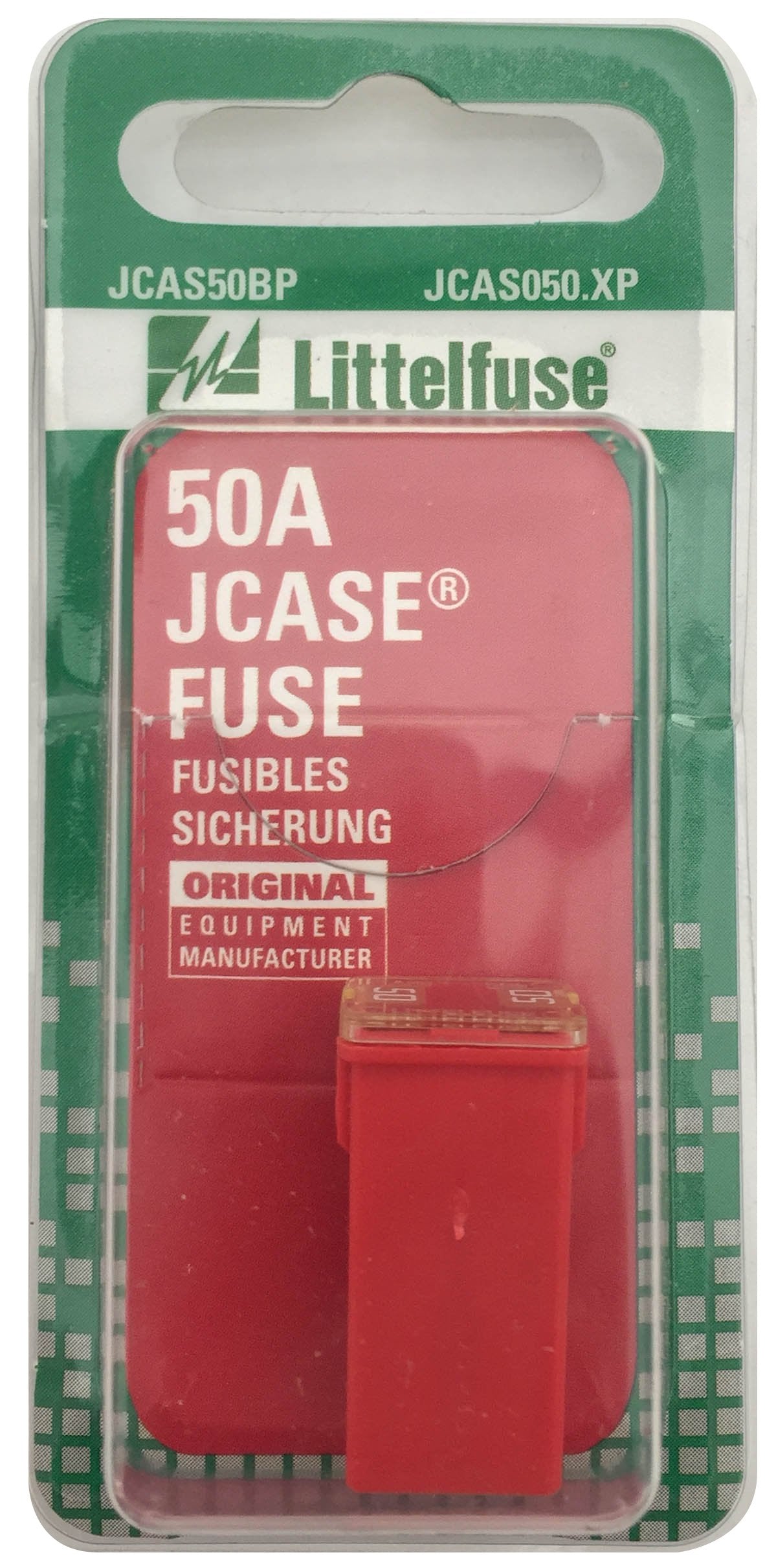 Littelfuse Jcas050.Xp Jcase 32 Volt 50 Amp Fuse