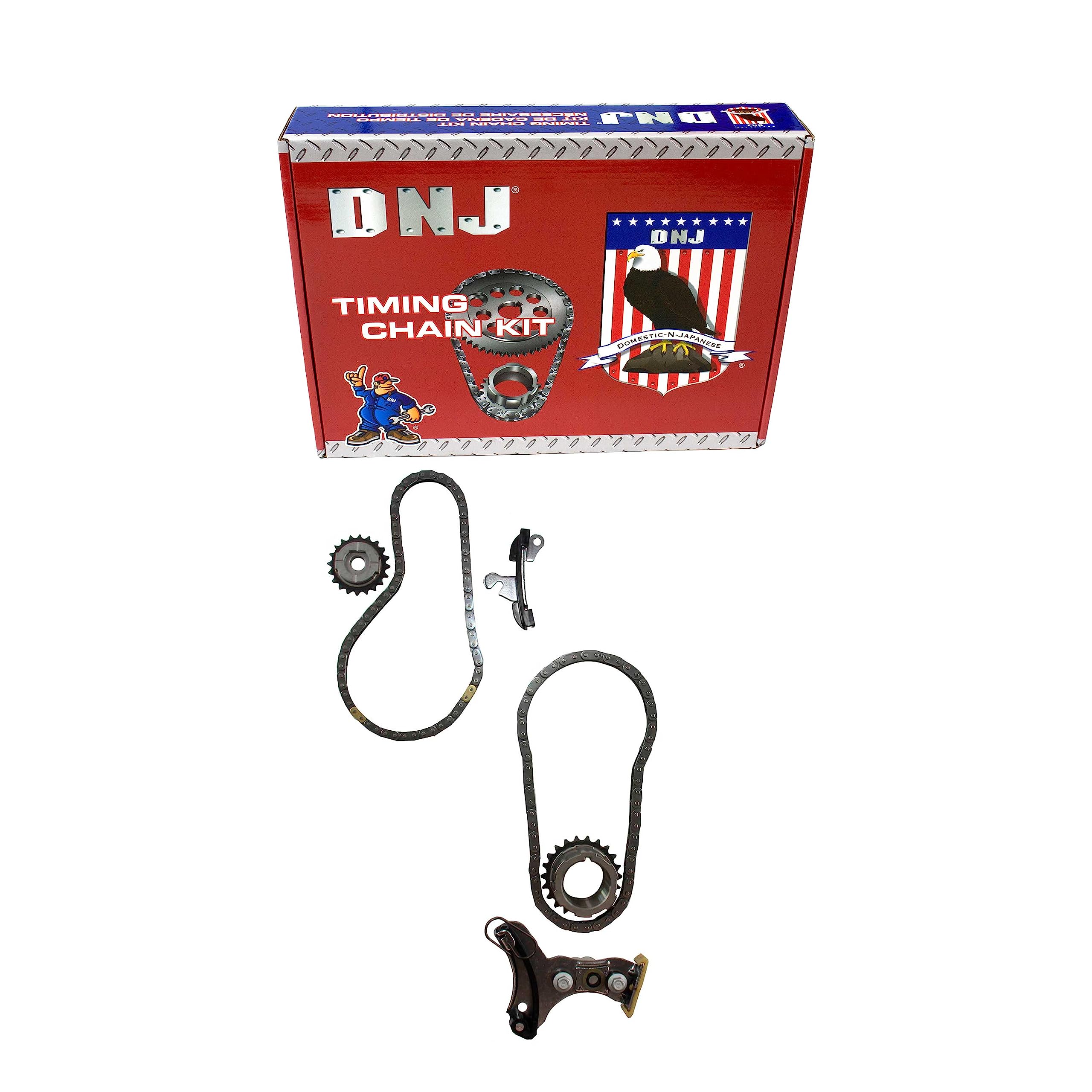 Dnj Tk4243 Timing Chain Kit For 2014-2022 Chevrolet, Gmc Express 2500, Express 3500, Savana 2500 4.3L V6 12V Ohv 262Cid