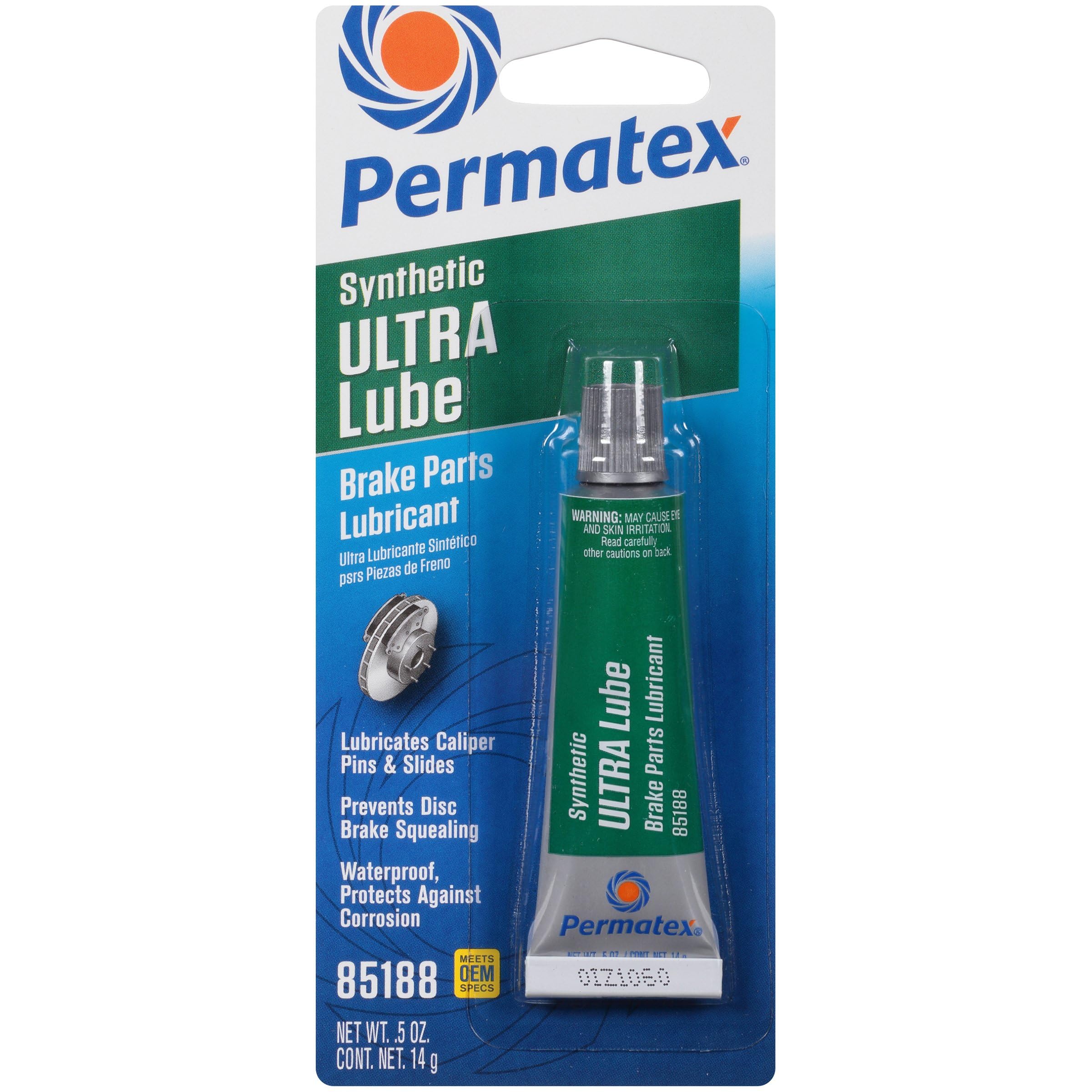 Permatex 85188 Ultra Disc Brake Caliper Lube, 0.5 Oz.
