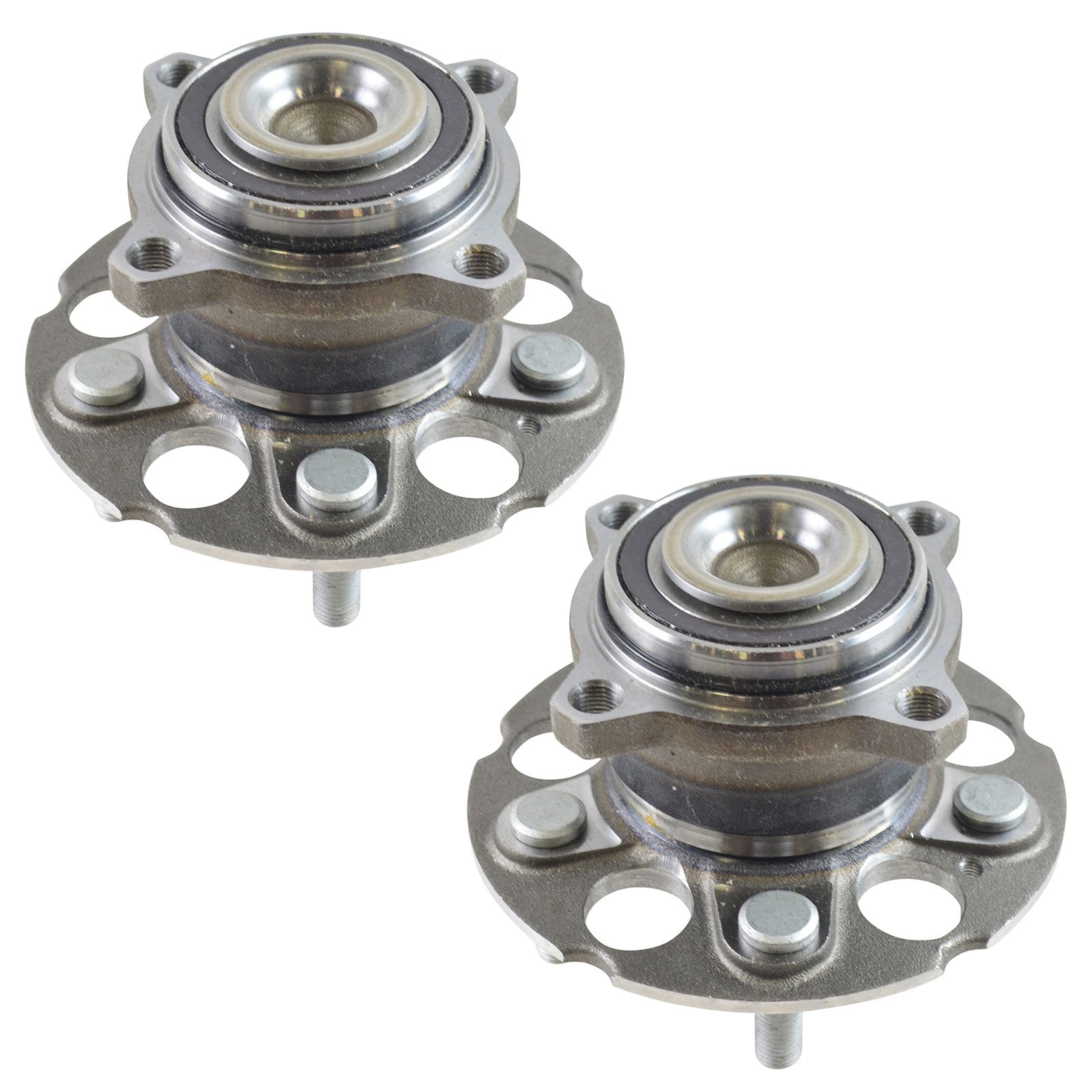 Trq Rear Wheel Hub Bearings Assembly Set Compatible With 2010-2011 Honda Accord Crosstour 2007-2011 Cr-V 2012-2015 Crosstour