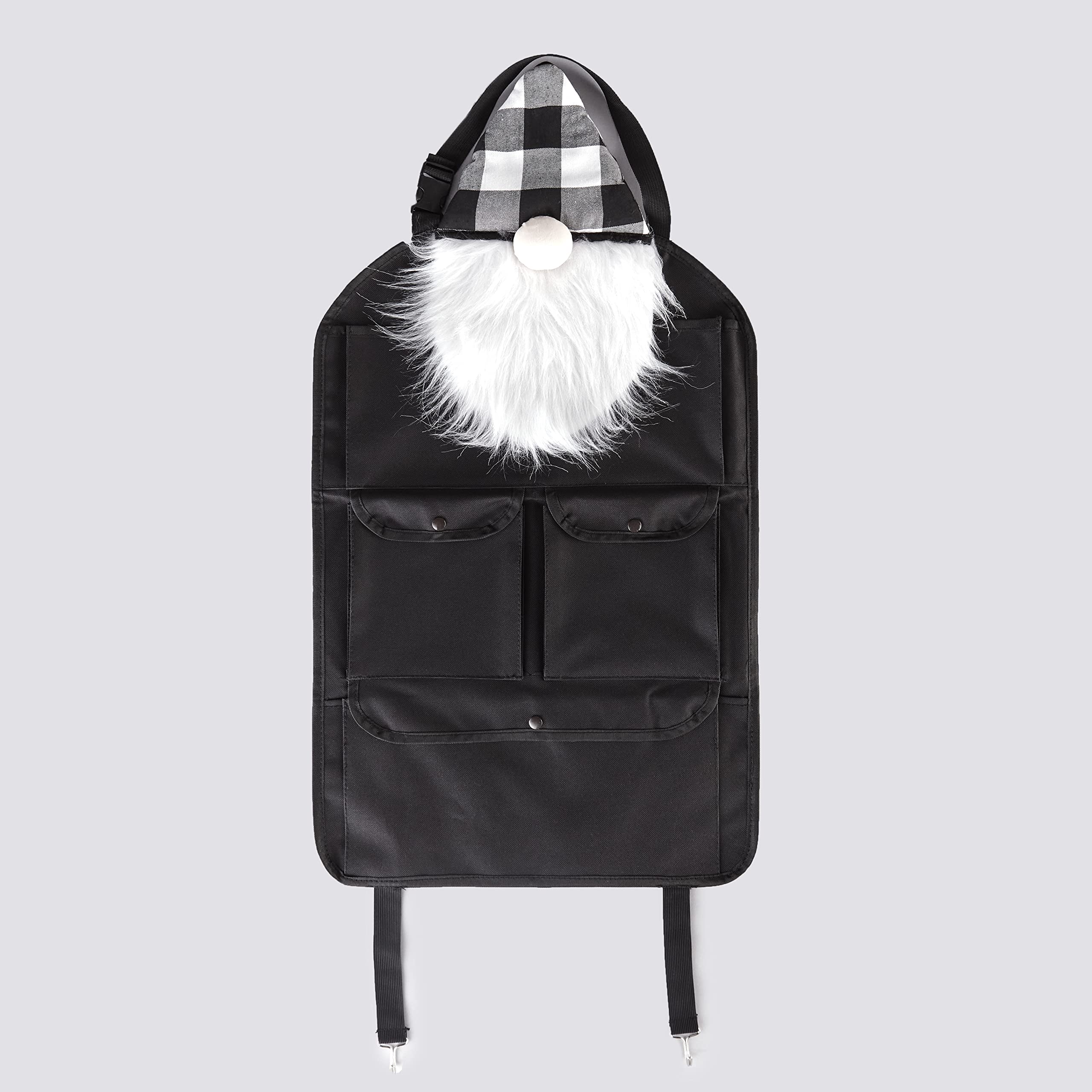 Gnome Back Seat Organizers - Black & White