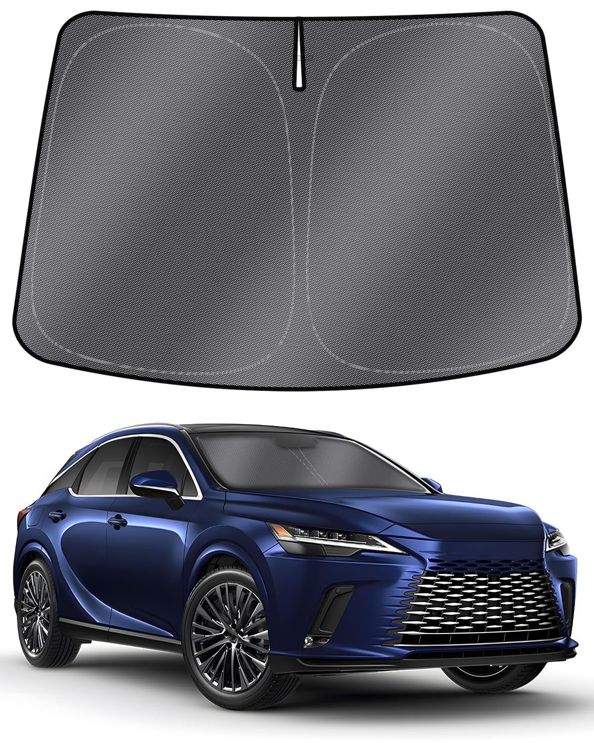 Mixsuper Liner Windshield Sun Shade For Lexus Rx 2023 2024 2025, Rx350H Rx450H Windshield Sunshades For Lexus Rx Accessories Fol