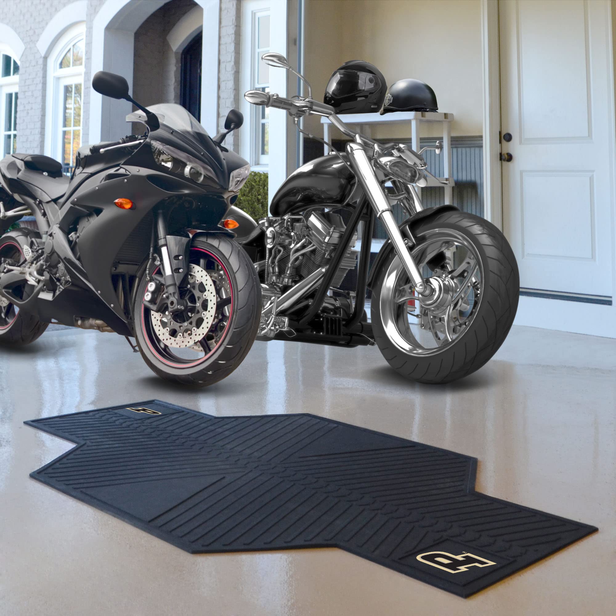 Fanmats 15249 Purdue University Motorcycle Mat