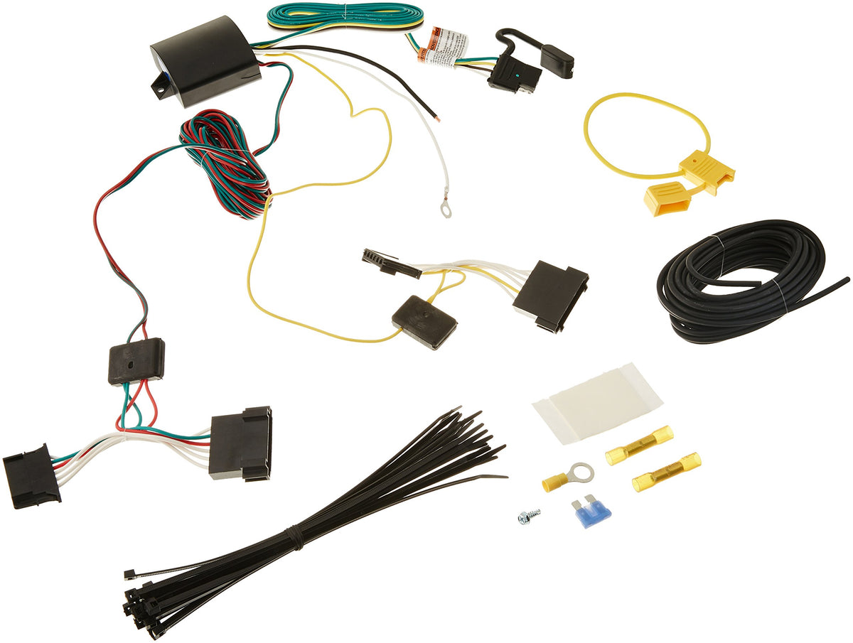 Tekonsha T-One® T-Connector Harness, 4-Way Flat, Compatible With Select Freightliner Sprinter 2500, Sprinter 3500 : Mercedes-Benz Sprinter 2500, Sprinter 3500,Black