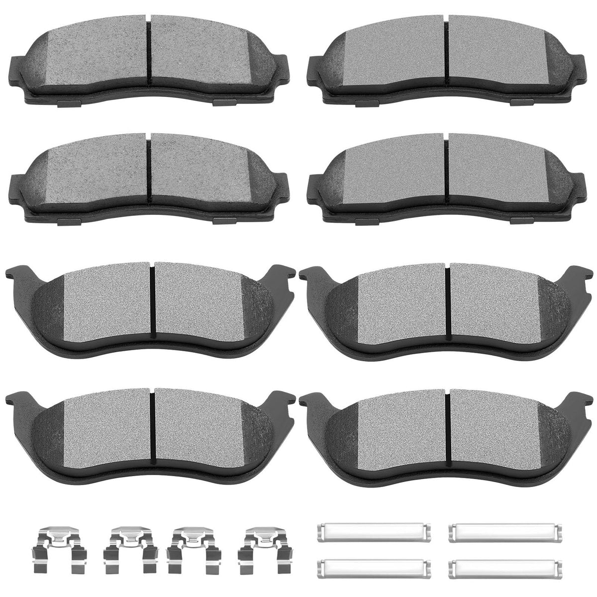 Ceramic Brake Pads Kits,Scitoo 8Pcs Brakes Pads Set Fit For 2002-2005 For Ford Explorer,2002-2005 For Mercury Mountaineer