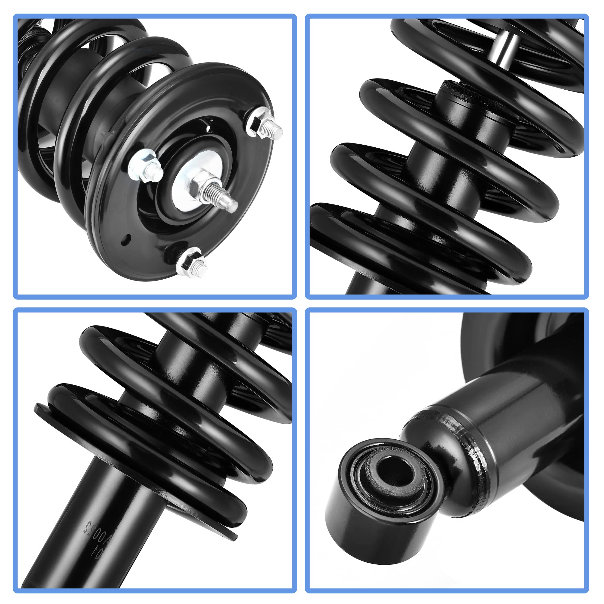 Yitamotor Front Complete Strut Quick Struts Compatible With 2004-2019 Titan, 2004-2010 Infiniti Qx56, 2005-2015 Armada 4Wd