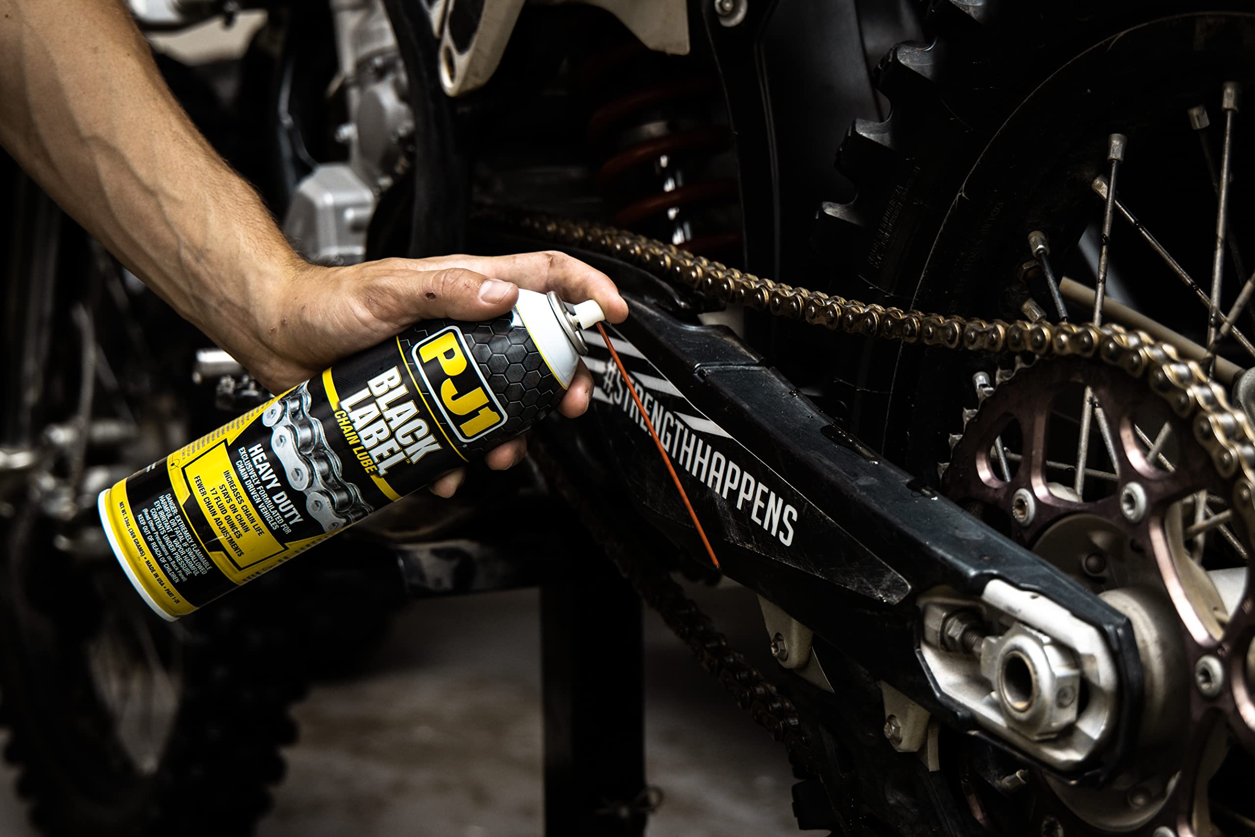 Pj1 1-20 Black Label Heavy Duty Chain Lube - 13 Ounce