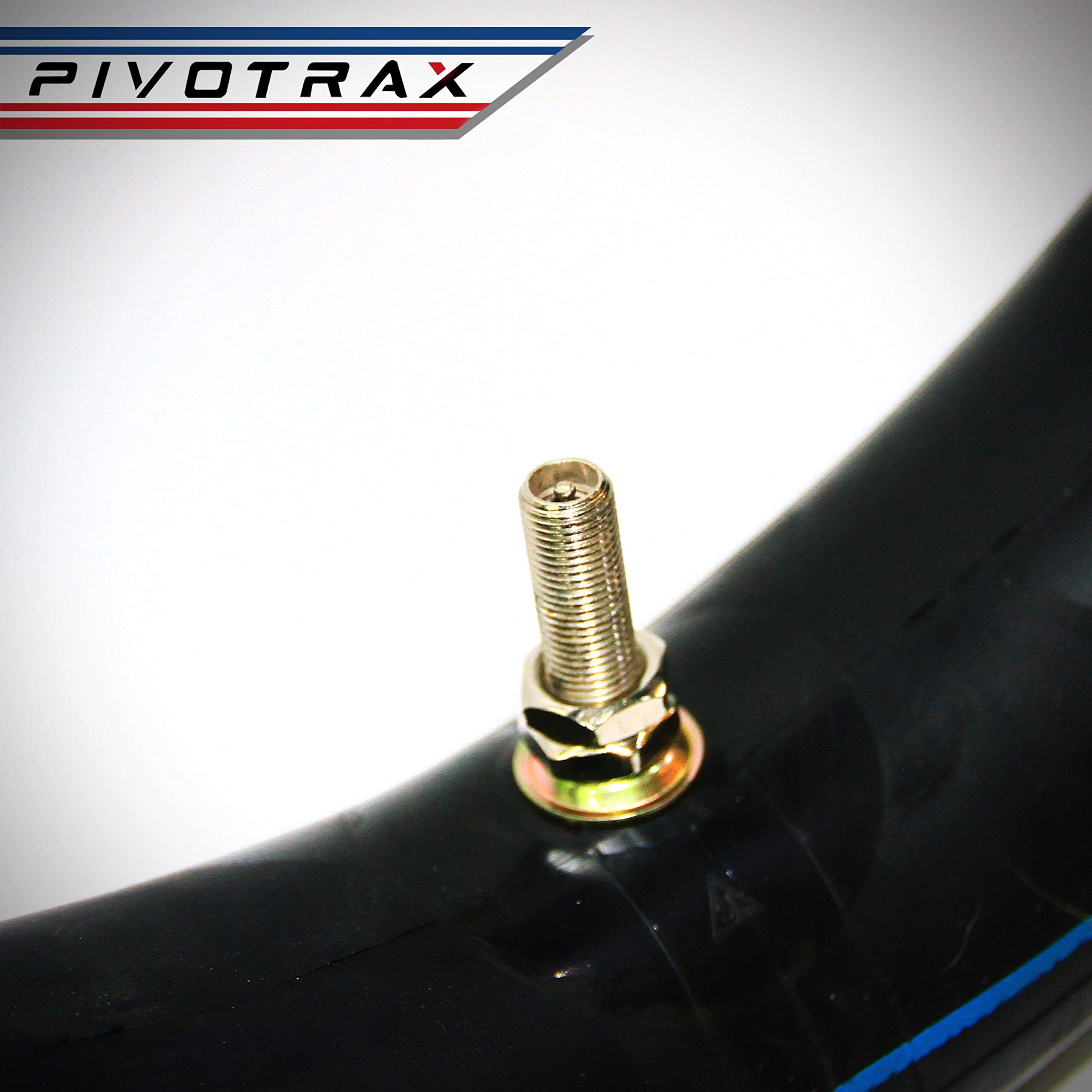 Pivotrax 2.25/2.50-16 (70/90-16) 16'' Heavy Duty Mini Dirt Bike Inner Tube - 2 Mm Reinforced Thickness - Tr4 Valve Stem Straight