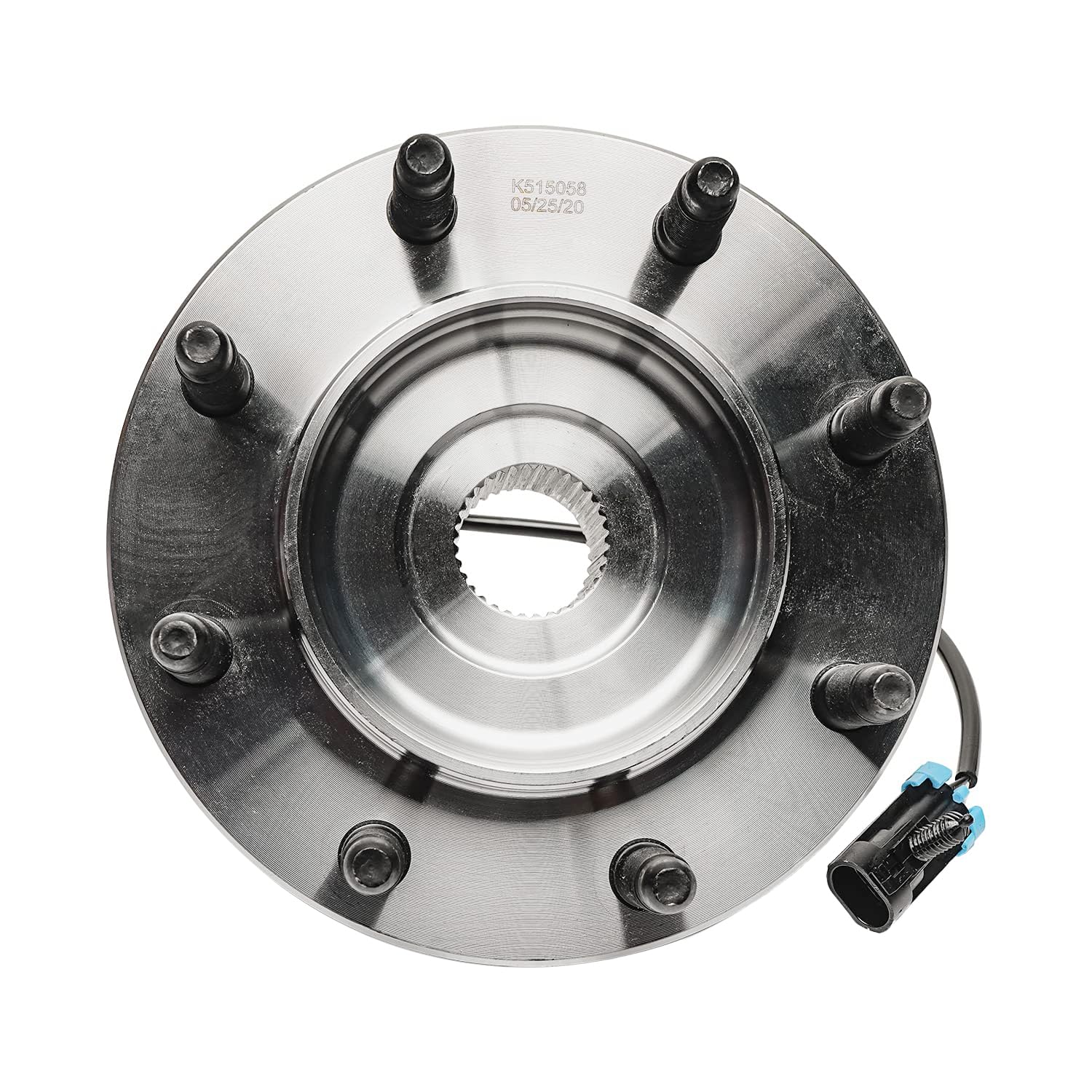 Detroit Axle - 4Wd Front Wheel Bearing Hubs For Silverado Sierra 2500 Hd 3500 Chevy Avalanche Suburban Gmc Yukon Xl 2500 Hummer