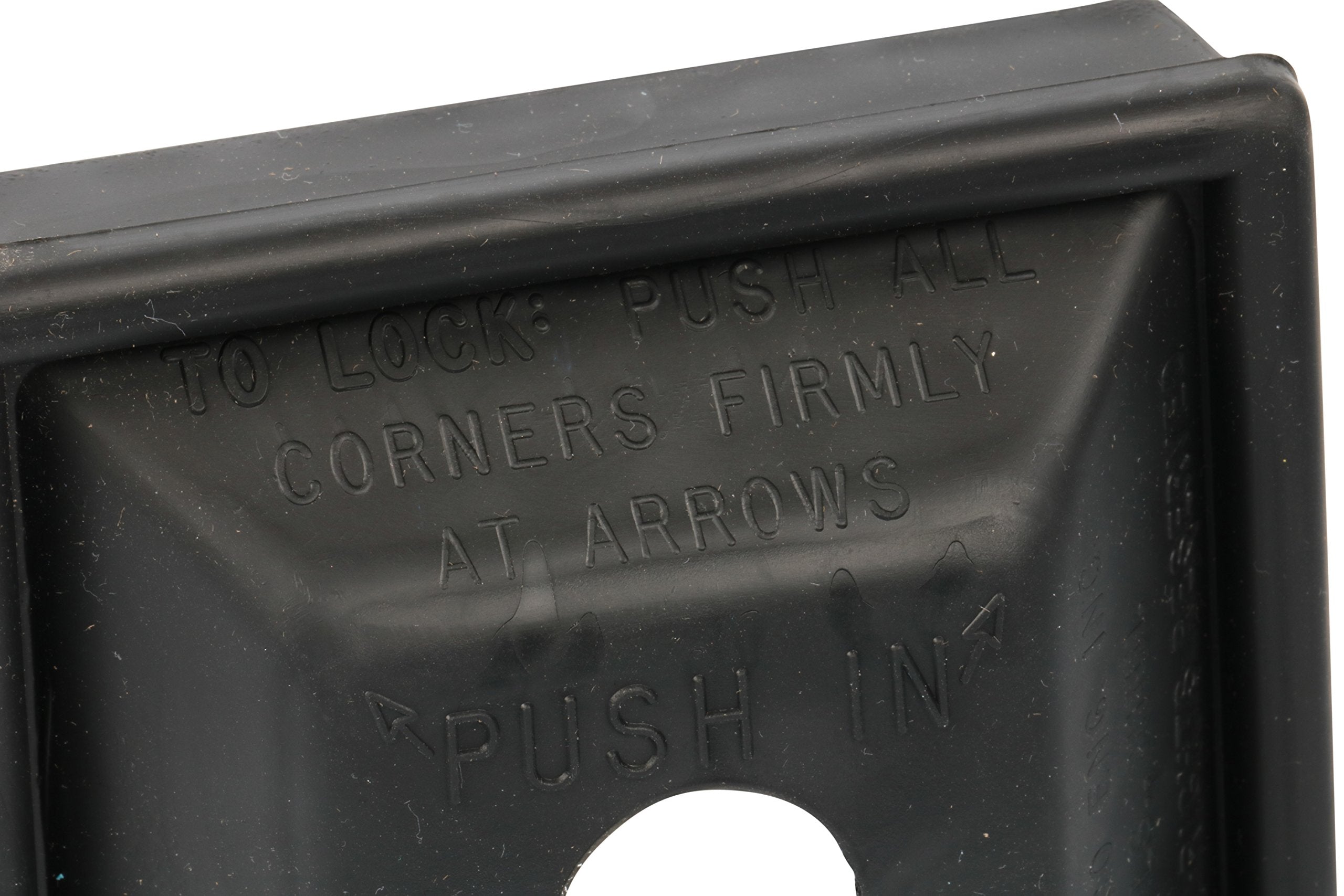 'Wirthco 30000 Rv Locking Bumper Plug - 4'''''', Black