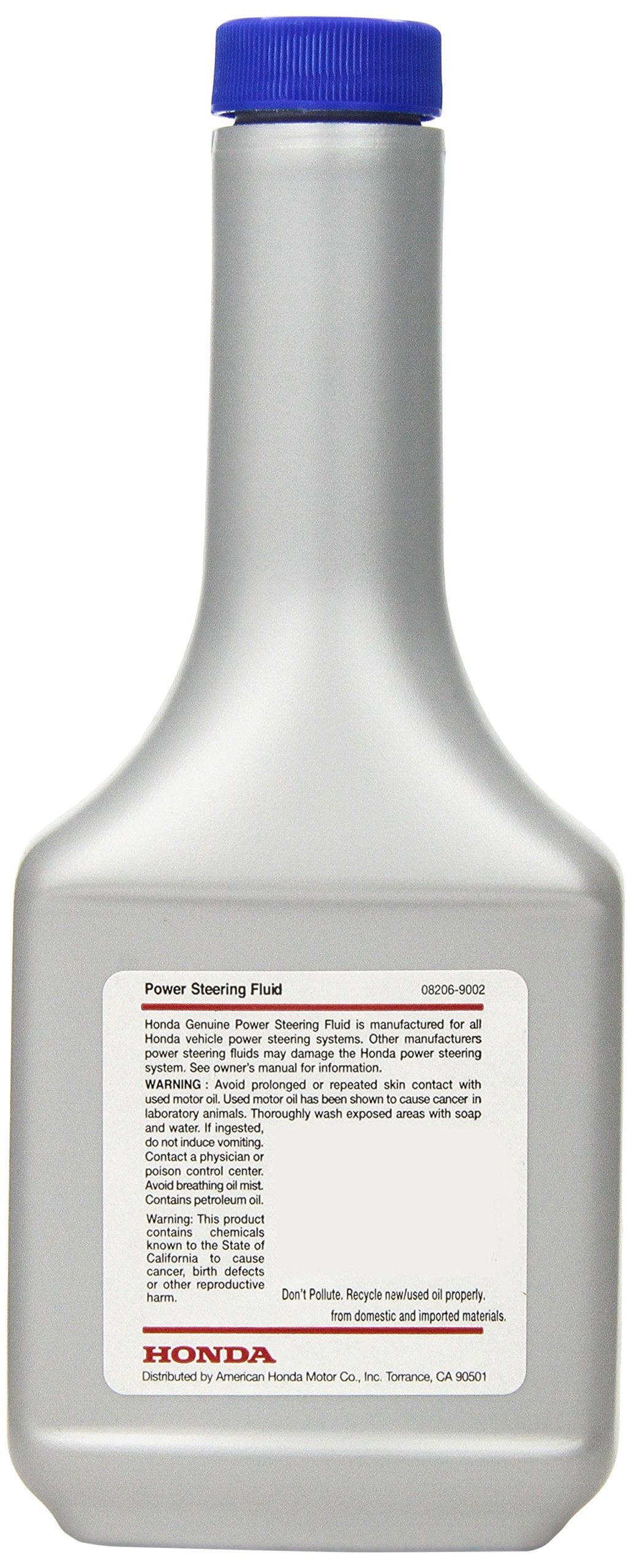 Genuine Honda (08206-9002-12PK) Power Steering Fluid - 12 oz., (Pack of 12)