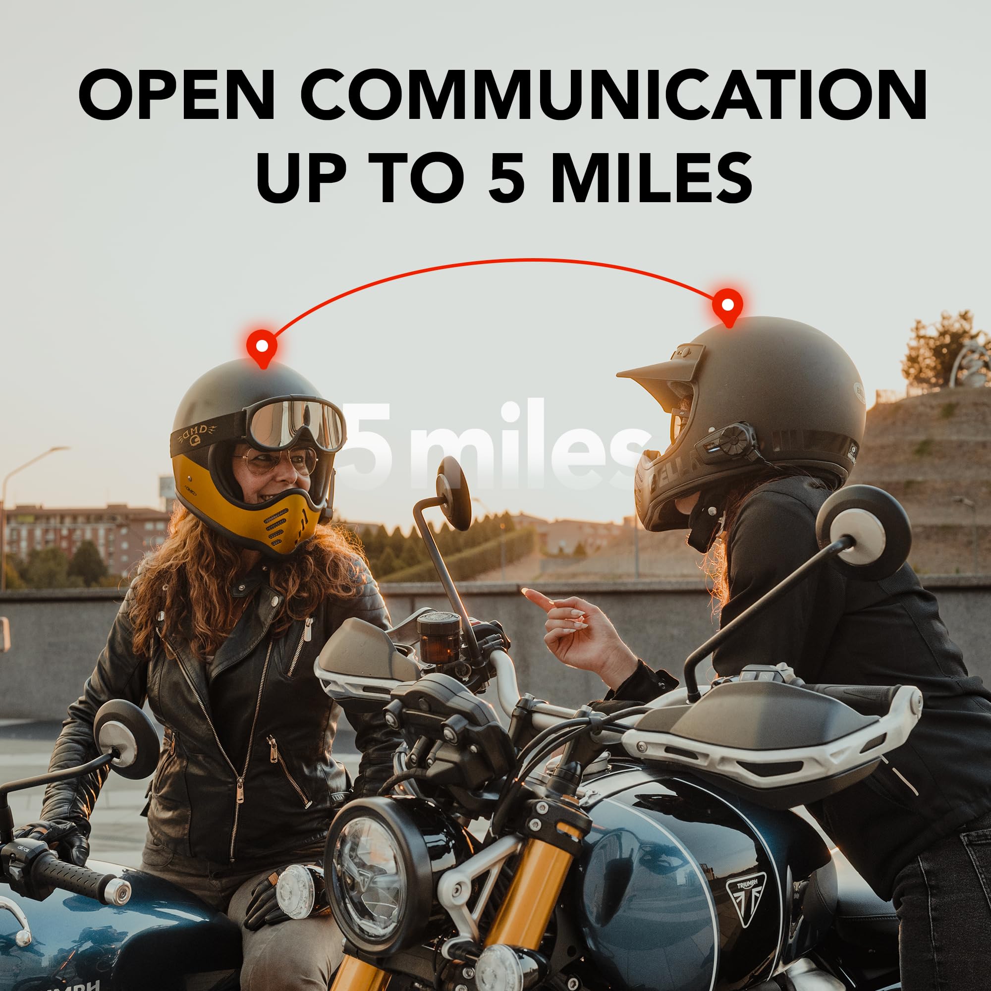 Sena Spider St1 Motorcycle Mesh Communication System, Single Pack,Black