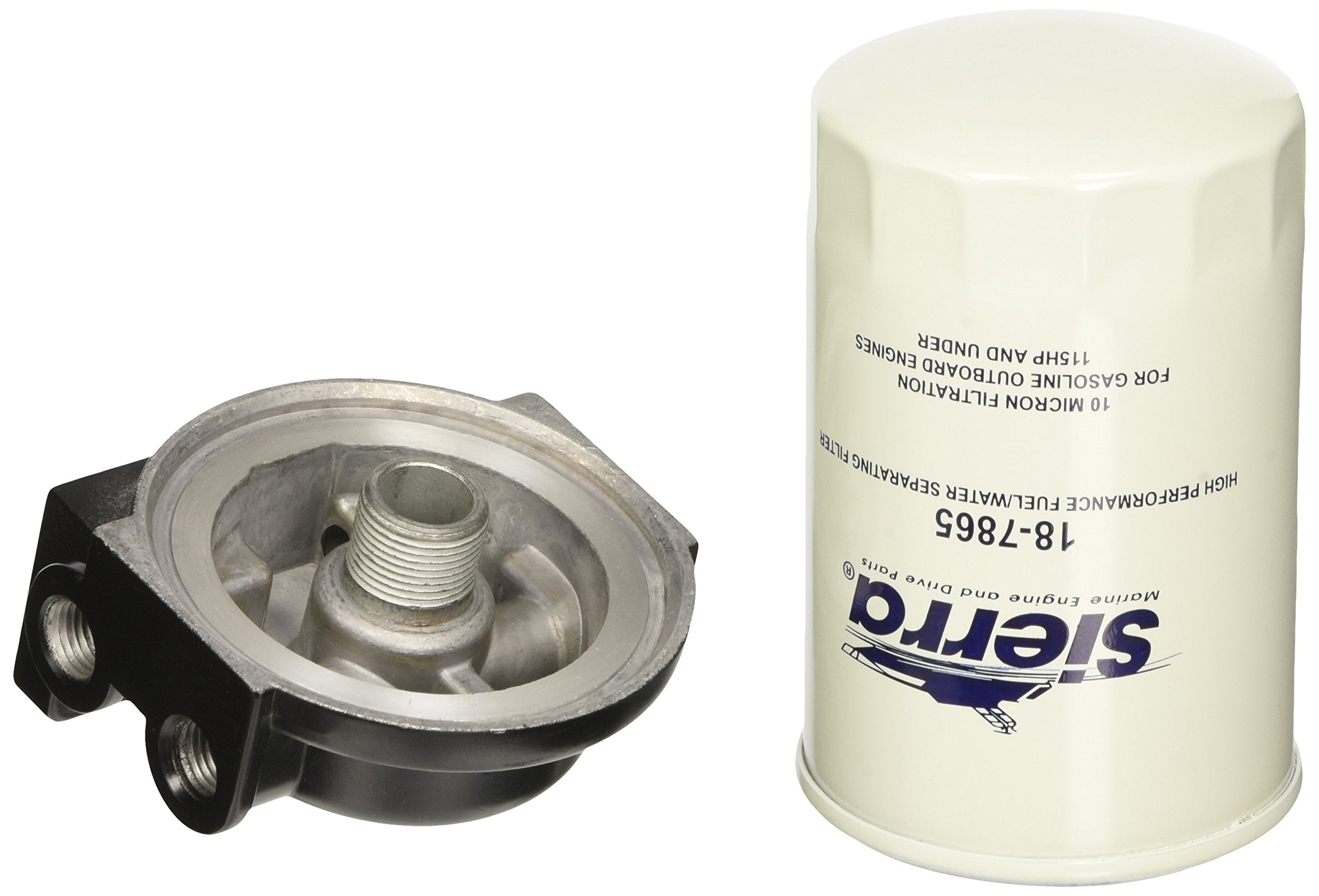 Sierra International, 18-7965-1, Fuel Water Separator Assembly , white