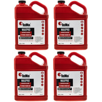 1 Case of Four 1 Gallon Jugs of Red Max Synthetic 2 Stroke Oil w/ Fuel ...