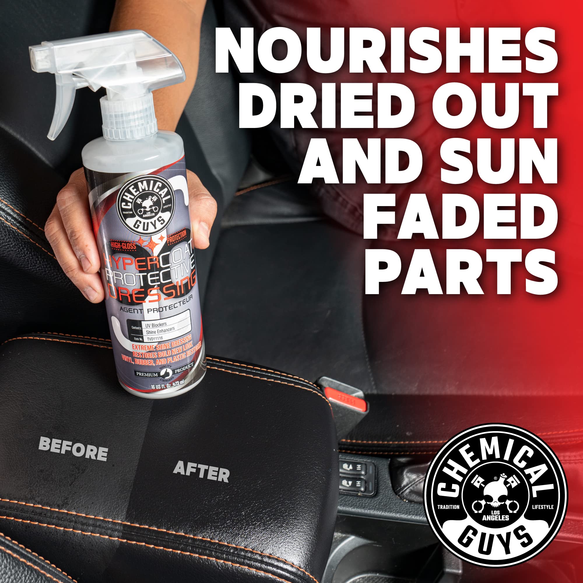 Chemical Guys Tvd111 G6 Hypercoat High Gloss Coating Protectant Sprayable Dressing (Works On Vinyl, Rubber, Plastic, Tires And T