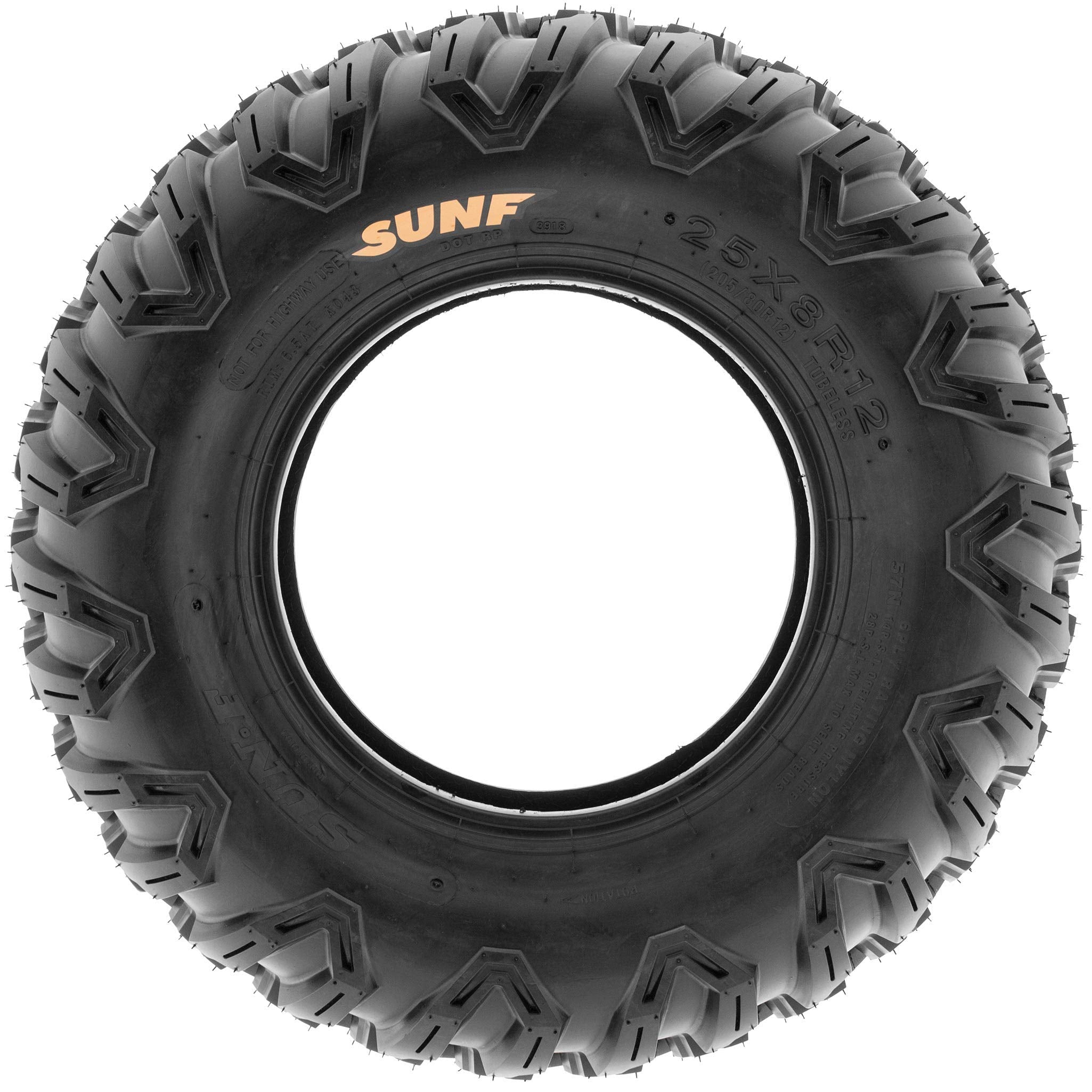 Set Of 4 Sunf A043 Xc Racing Atv Utv Radial Sport Tires 26X9R12 Front & 26X11R12 Rear, 6Pr, All-Terrain Off-Road & Track