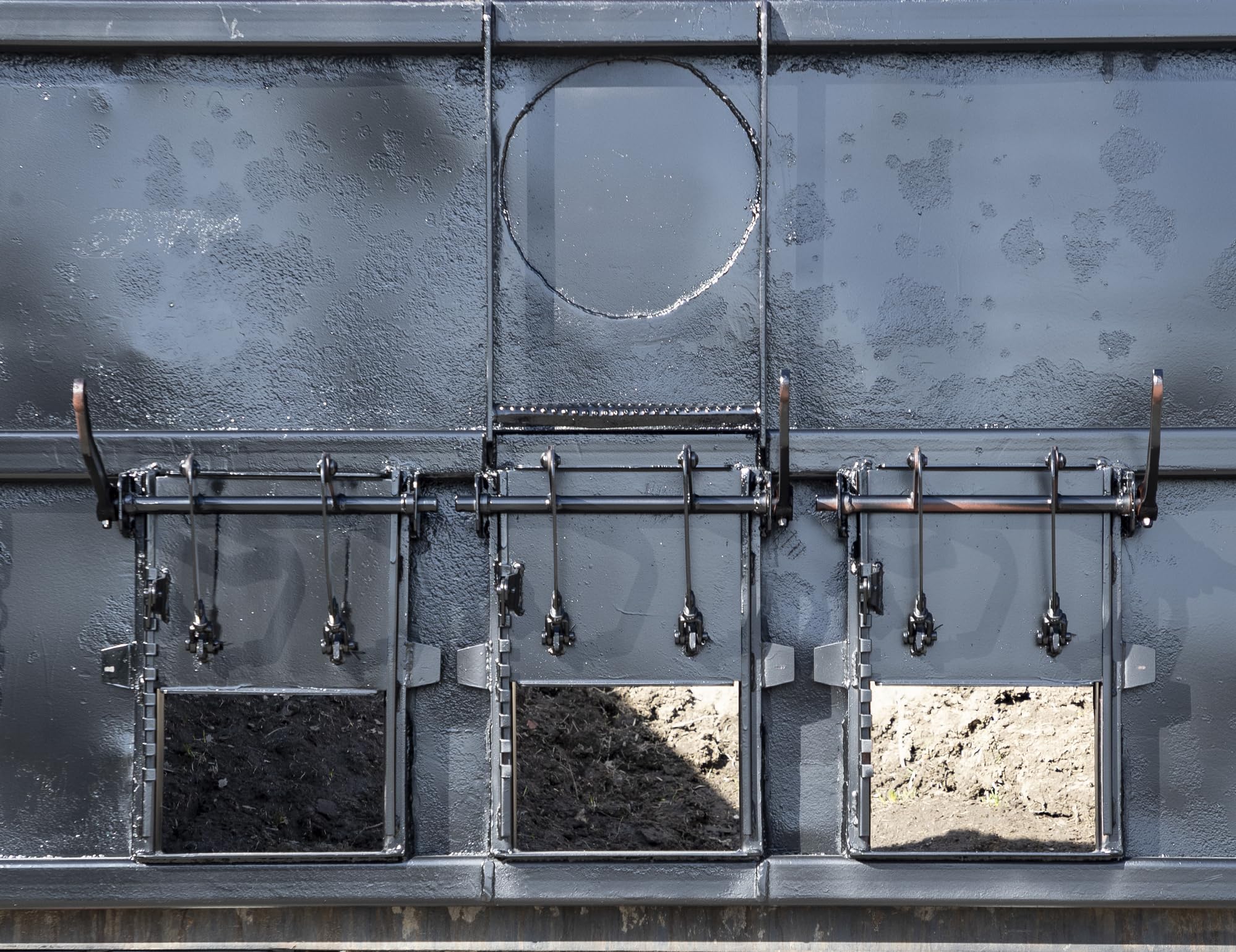 Buyers Products Ccd1314 Steel Inspection Door, 12.38 X 13.5 Inch Opening, Coal Door For Dump Trucks, Dump Truck Accessories